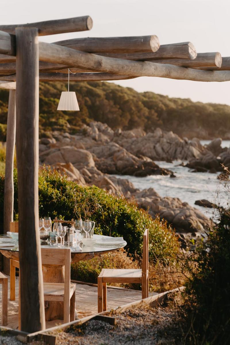 outdoor BBQ area
