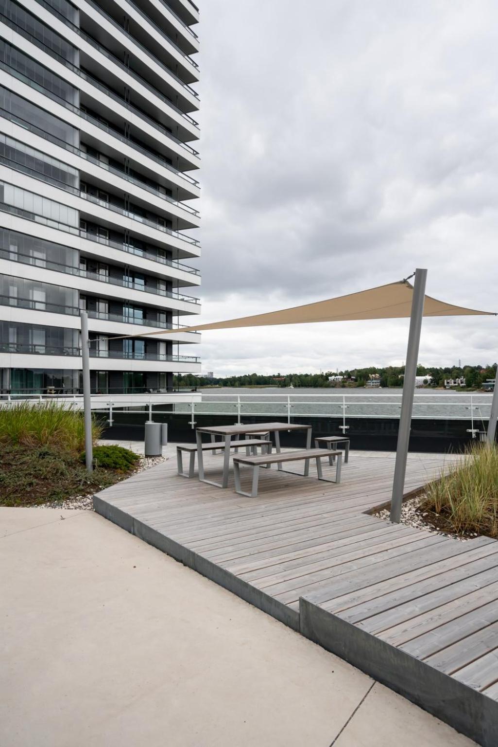 Luxury penthouse with stunning sea views & private sauna view 5