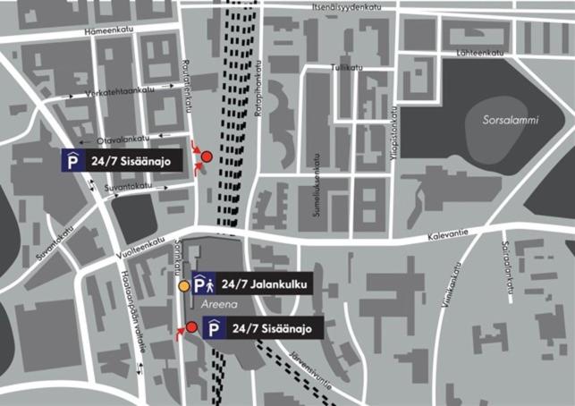 City Apartment Wallesmanni ja helppo pysäköinti