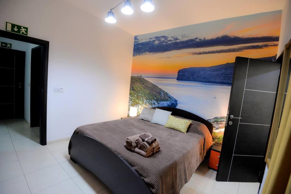 Seaside Xlendi apartment view 2