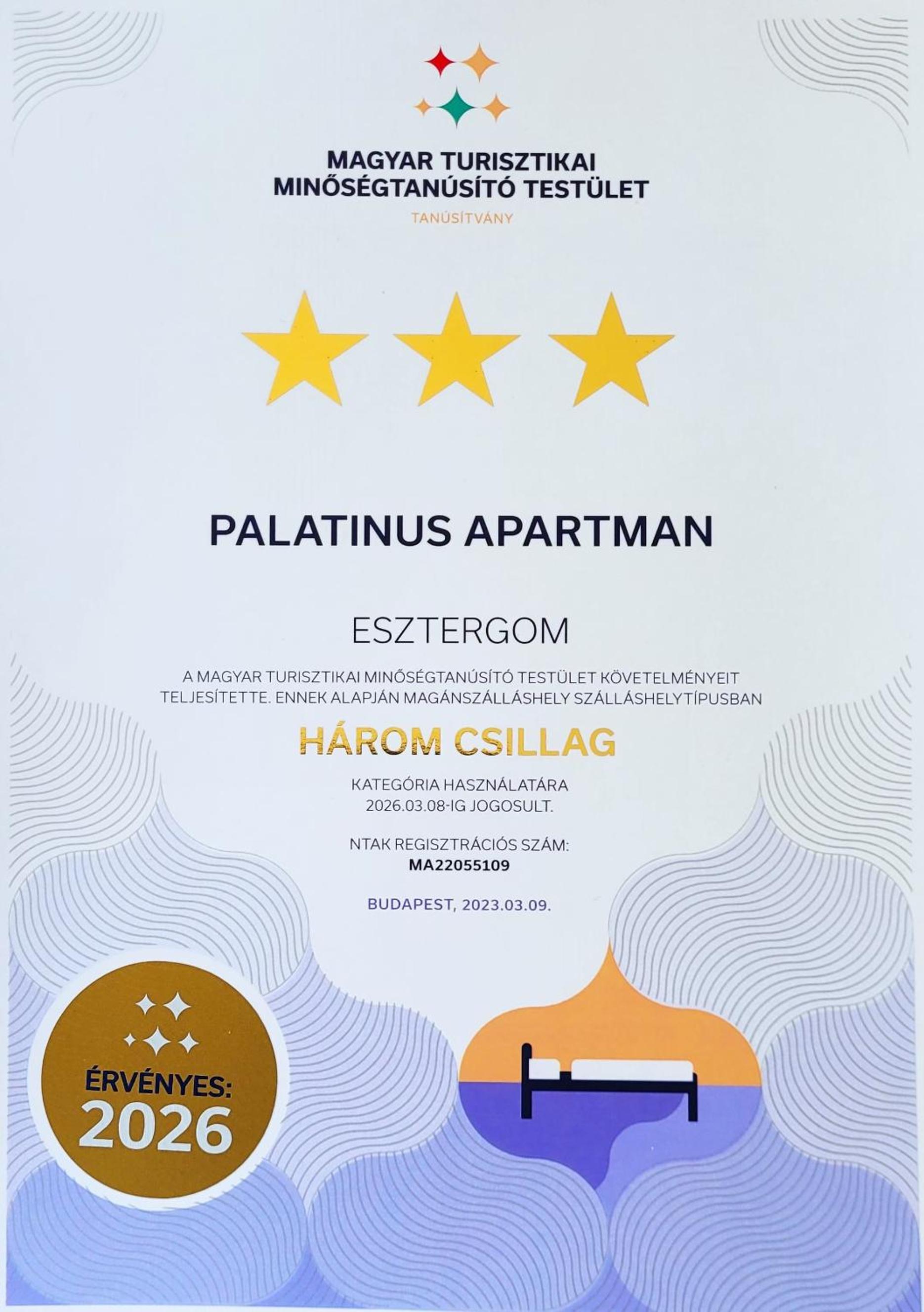Palatinus Apartman Esztergom