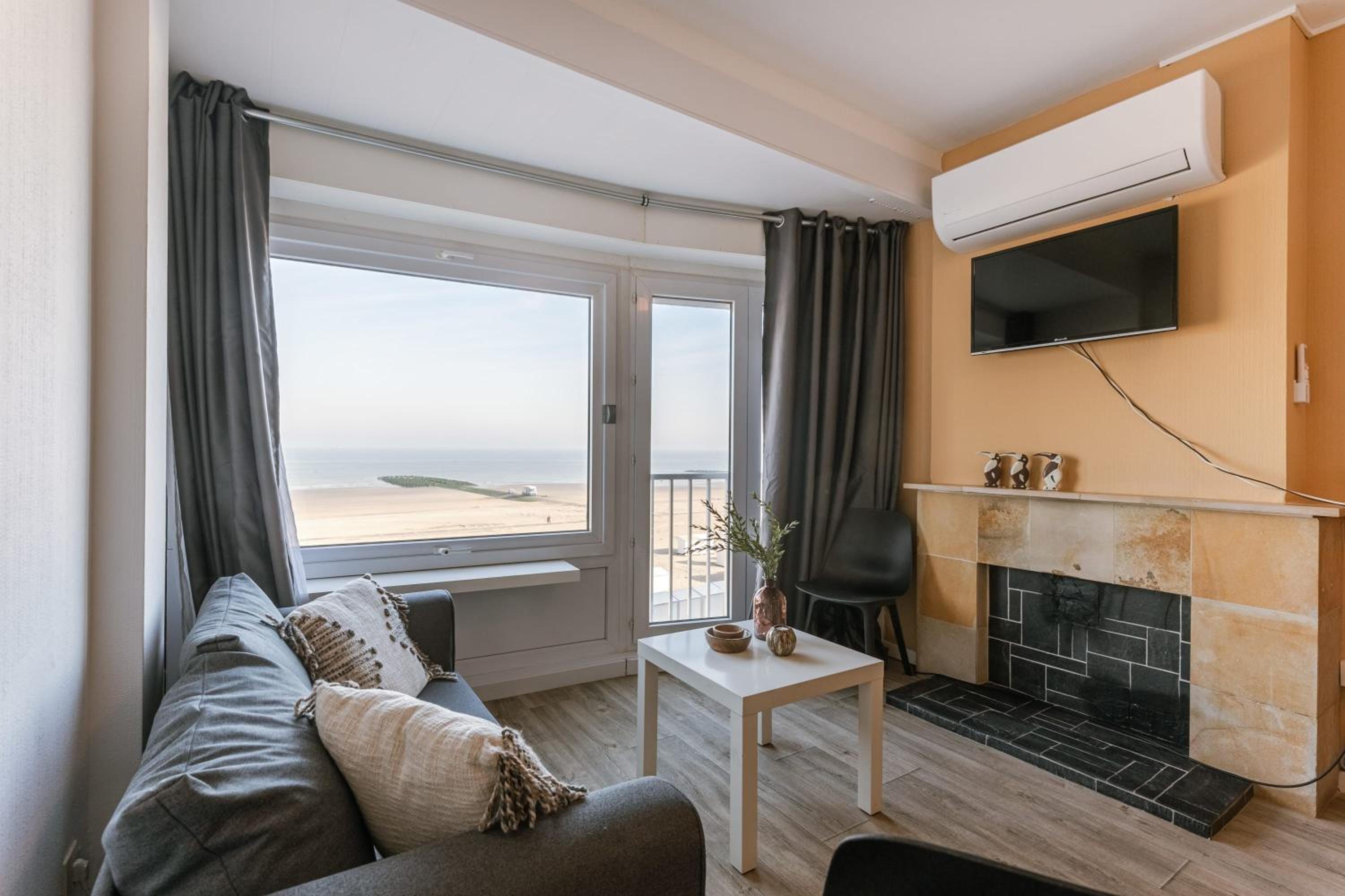 Pleasant apartment with frontal sea view