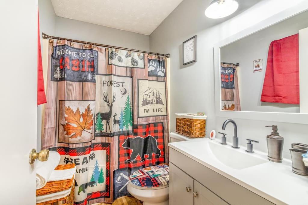 King Bed Pet friendly Smart lock Pigeon Forge