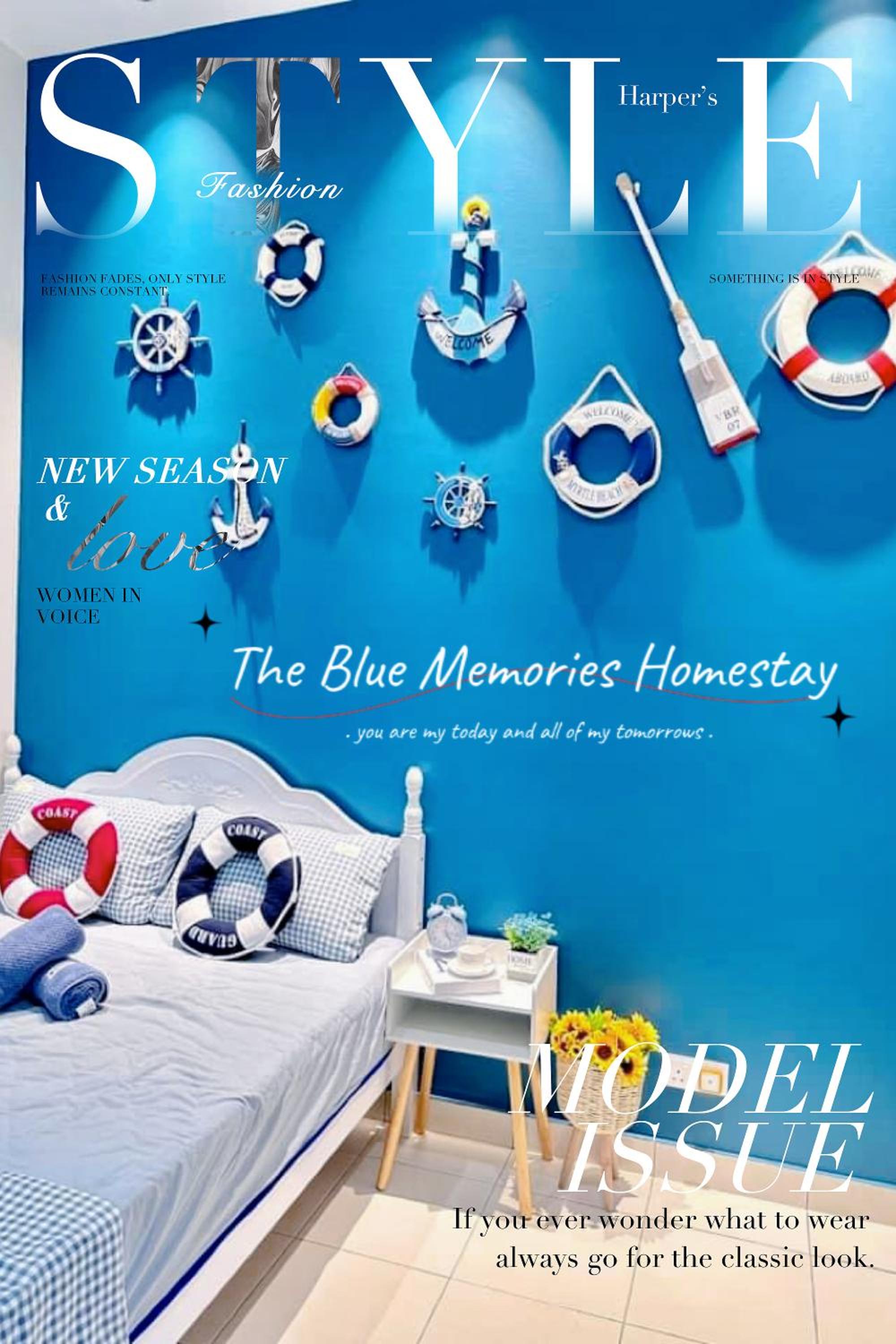 The Blue Memories Homestay with Mediterranean Style photo 3