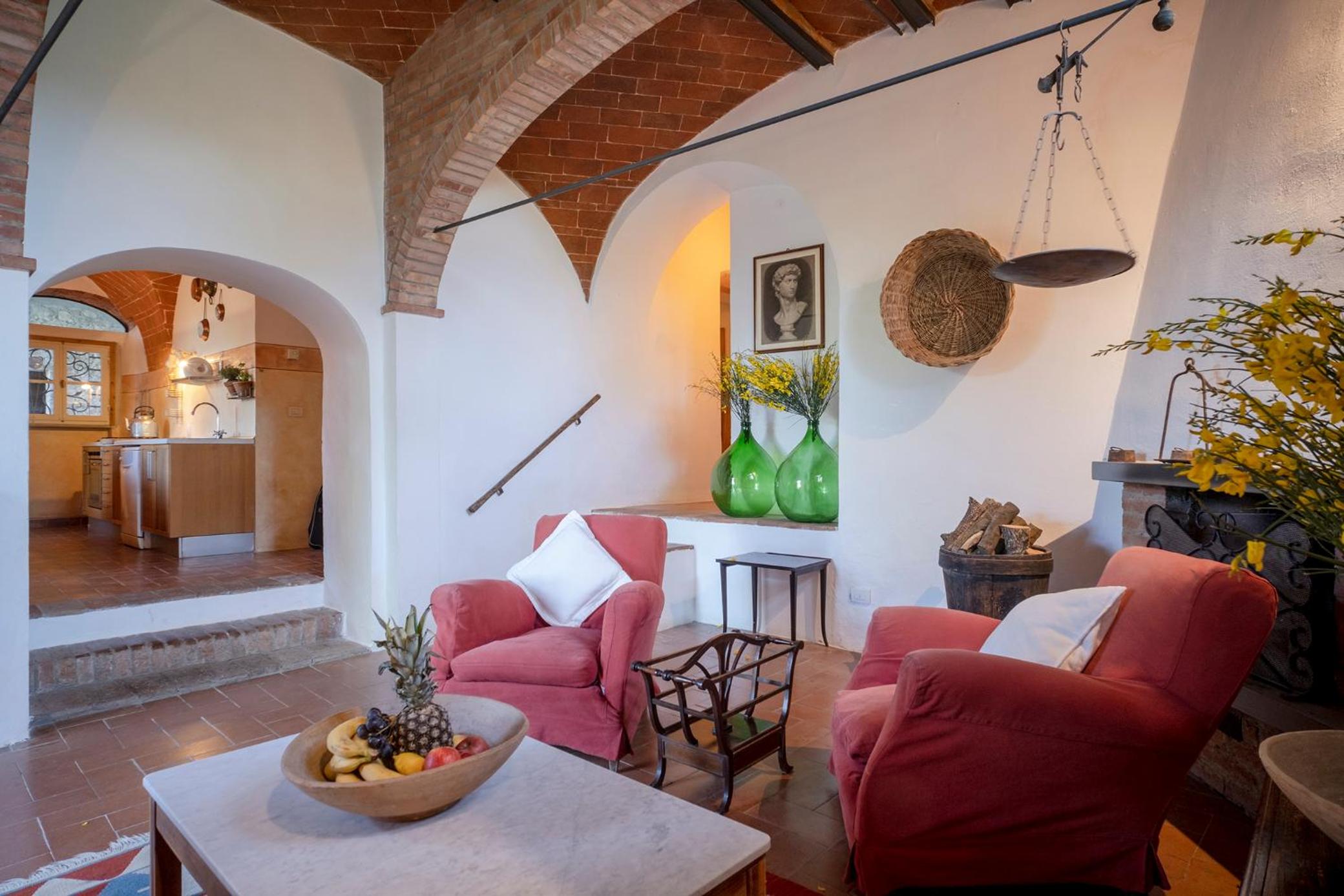 Tuscan Farmhouses at Castello del Calcione Estate