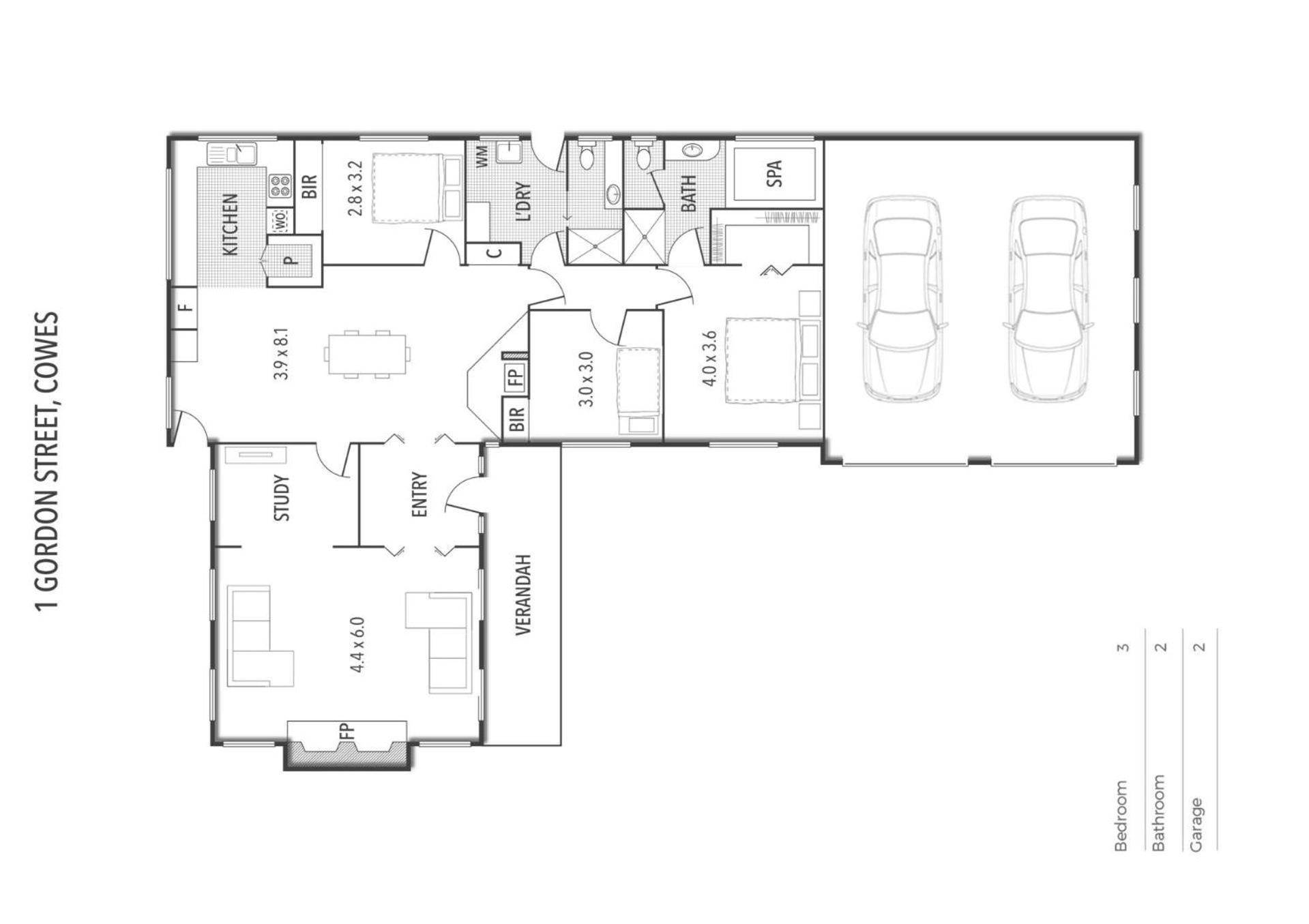 1 Gordon St Cowes Kenros Beach House view 5