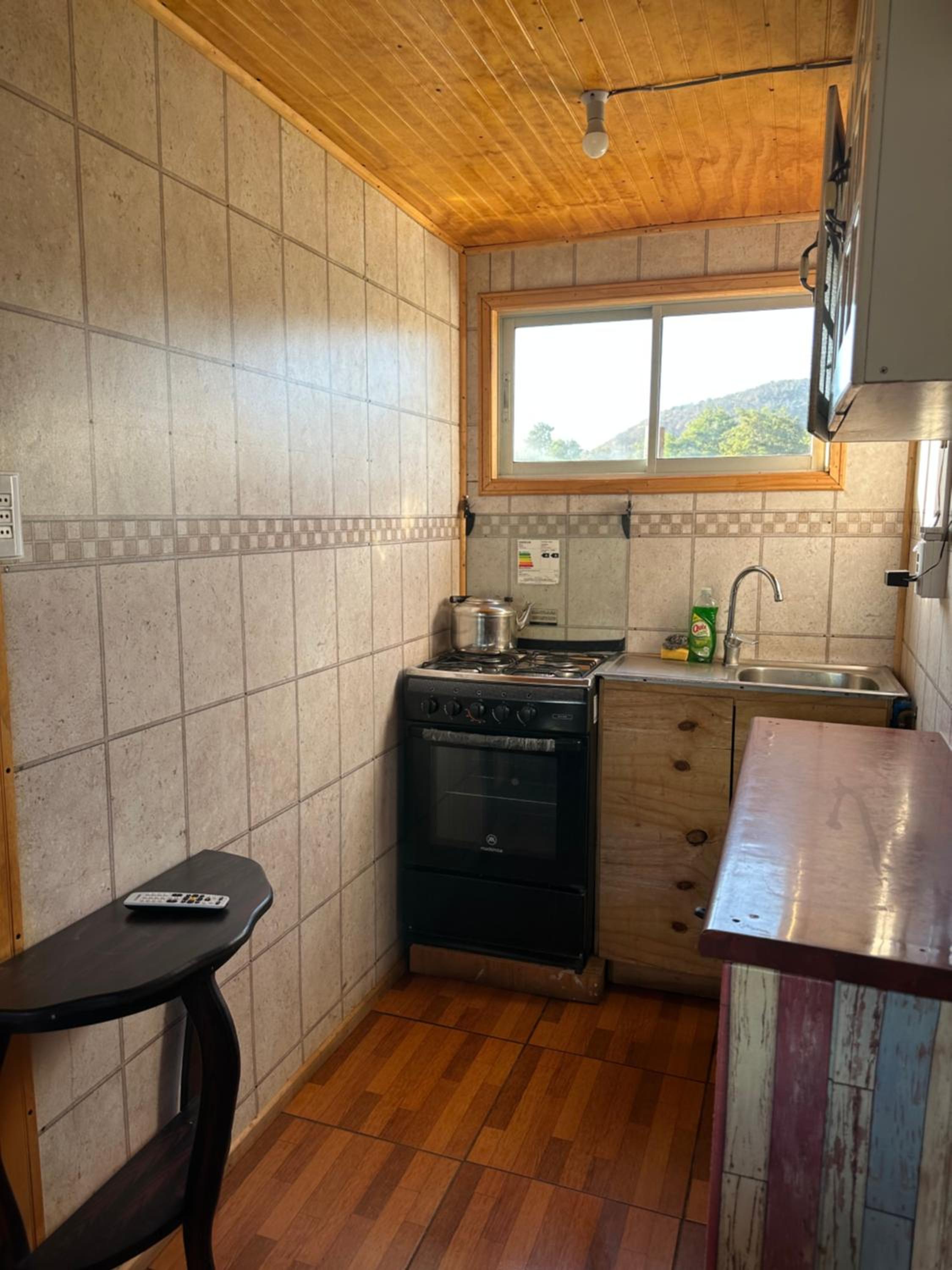 cabaña 2 vista campana