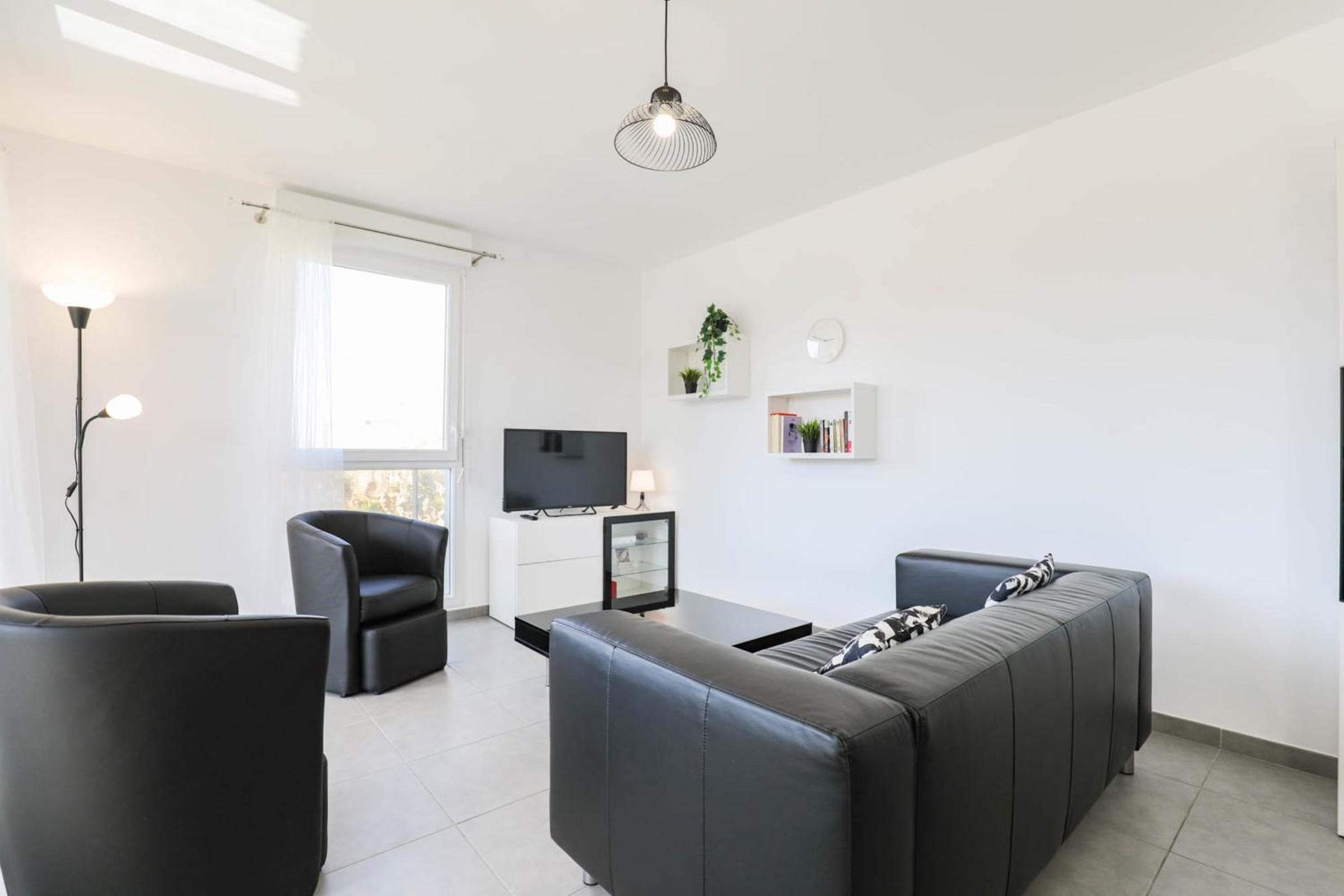 Le Michelet - Appart 2 ch avec terrasse et parking
