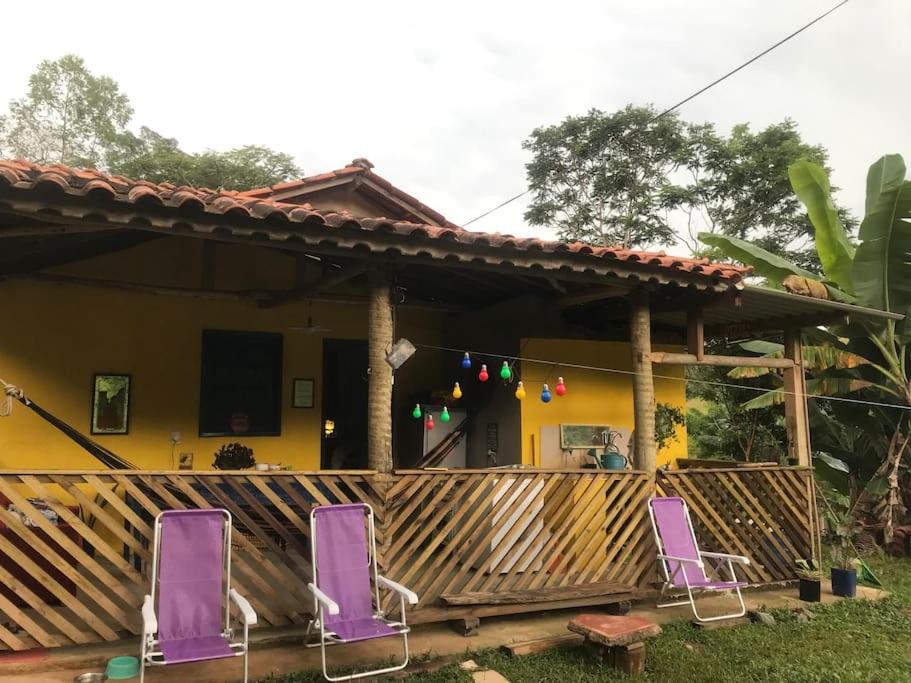 Refúgio, Aconchego, Aonde nasce o sol e Cachoeira!
