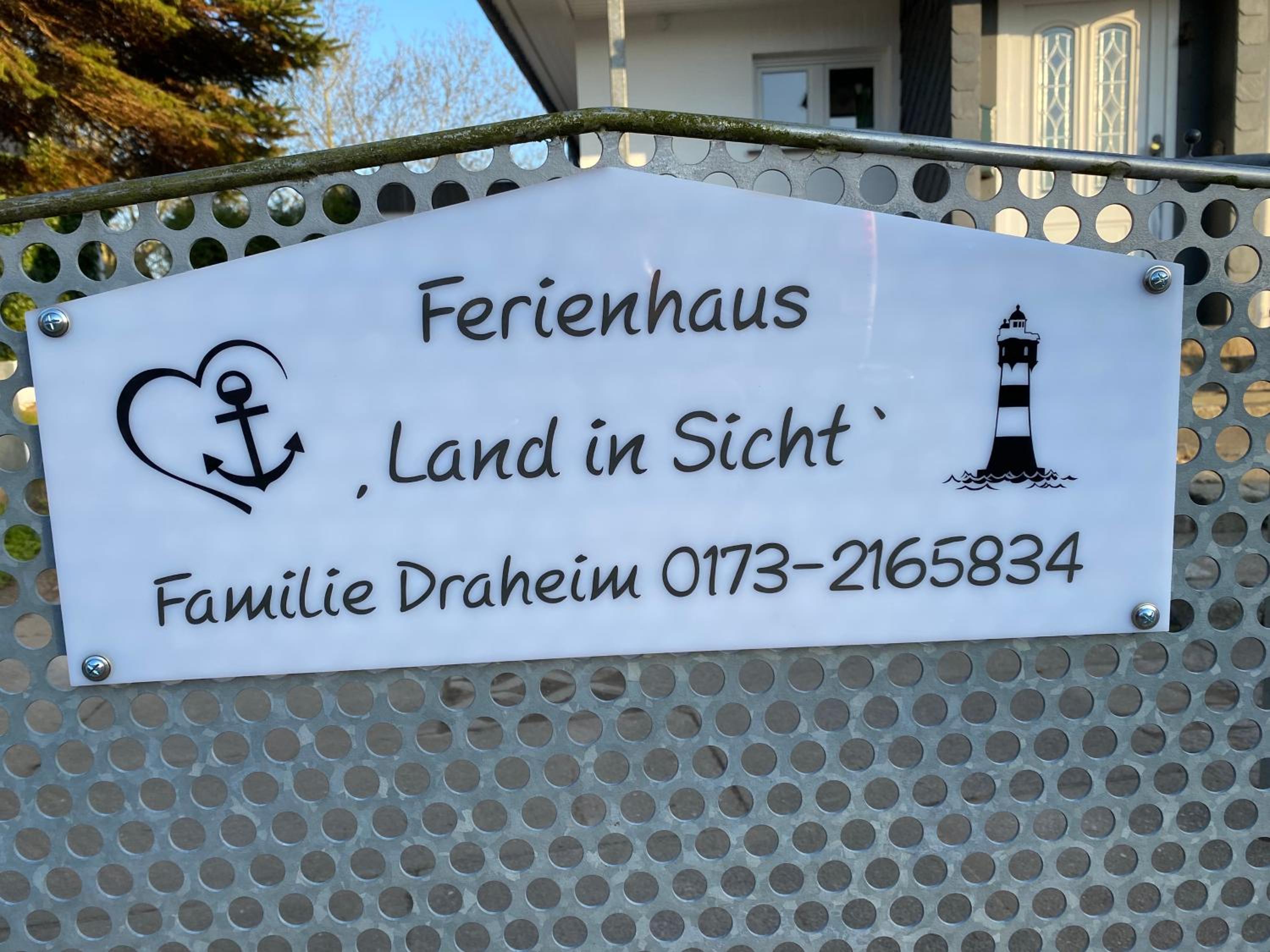 Land in Sicht