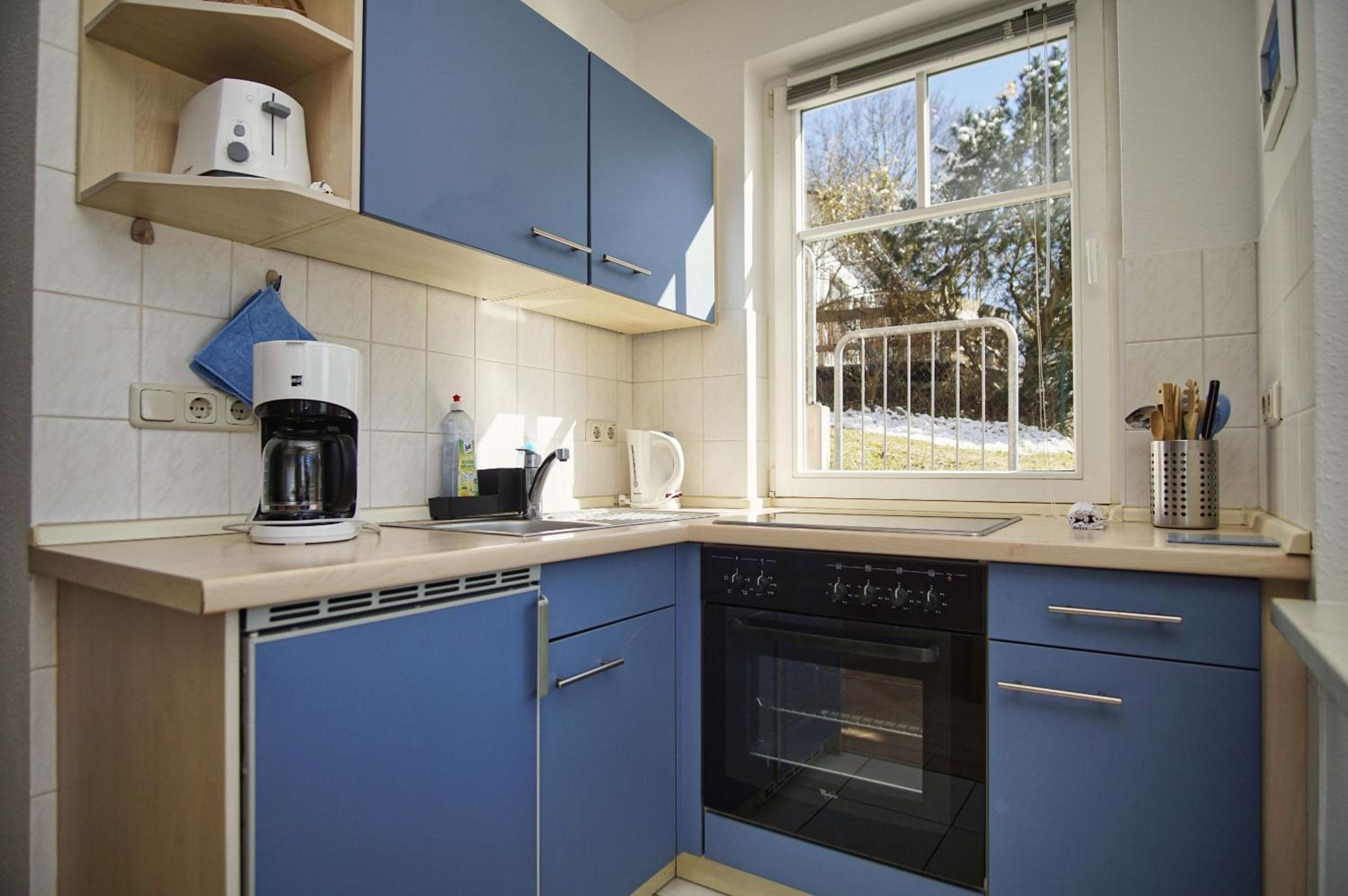 Ferienwohnung in ruhiger Lage, mit Meerblick - Villa am Sonnenhang FeWo 01