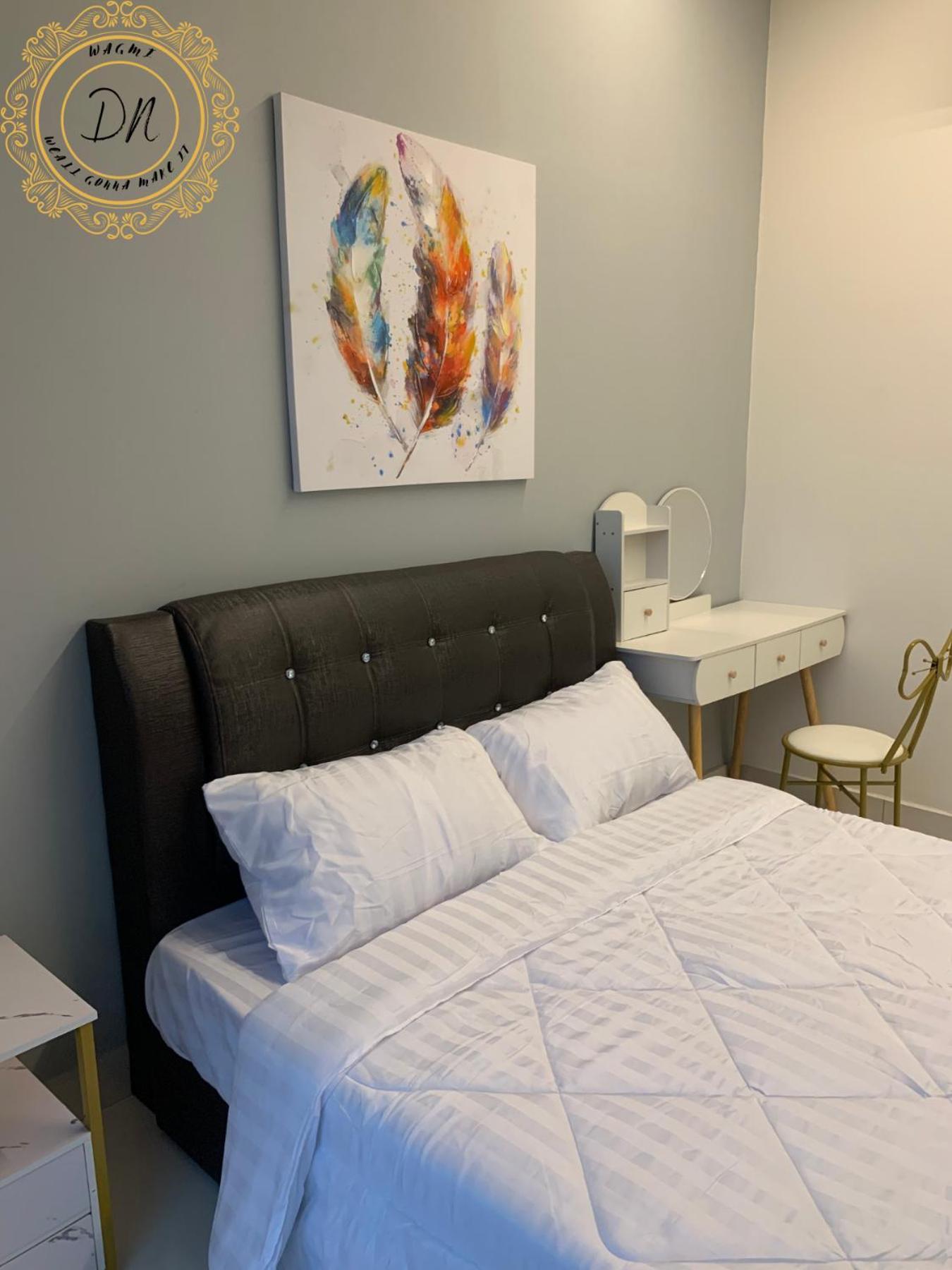Arte MontKiara Cozy n Spacious 1BR 100mbps_Jacuzzi