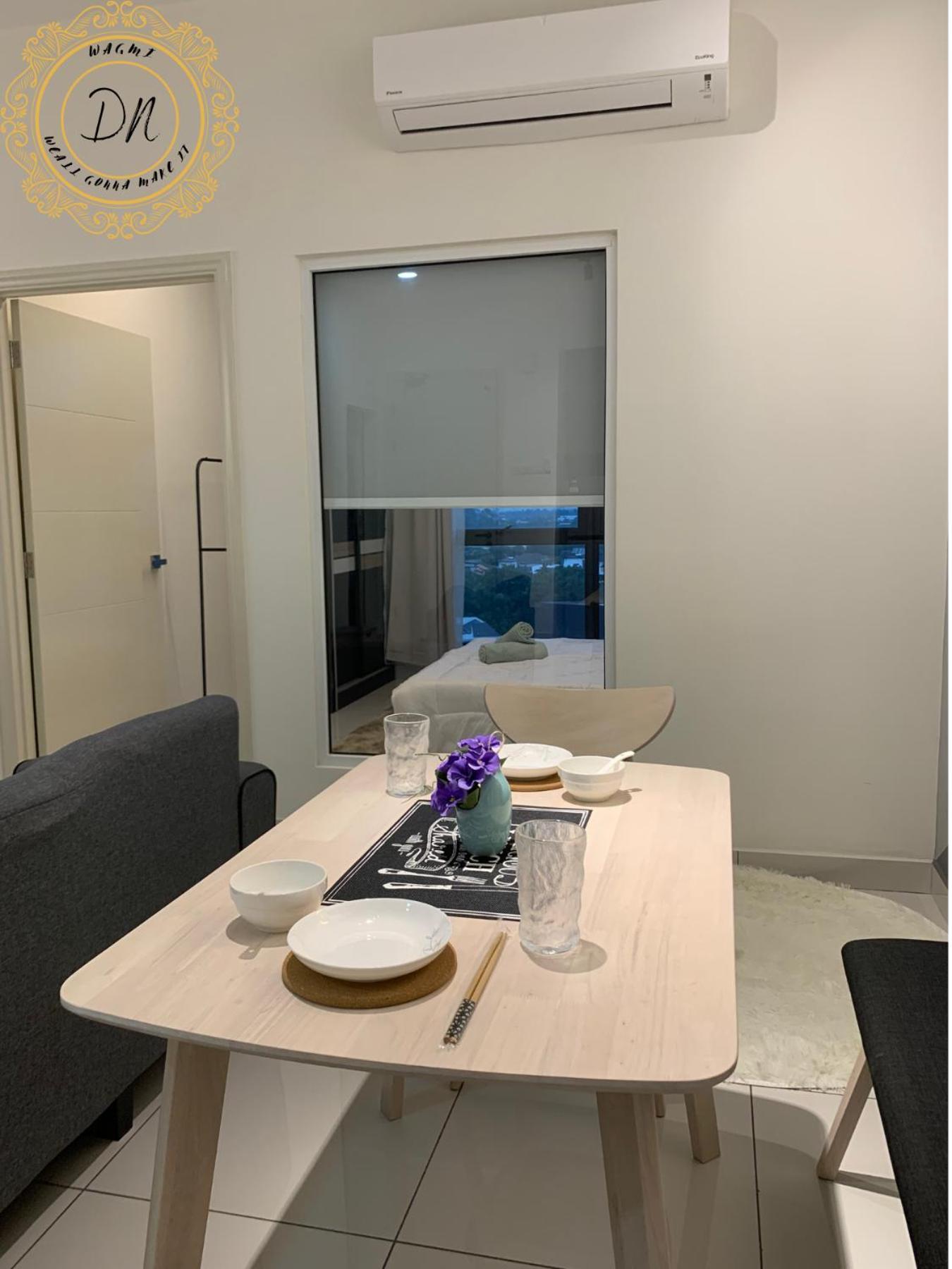 Arte MontKiara Cozy n Spacious 1BR 100mbps_Jacuzzi
