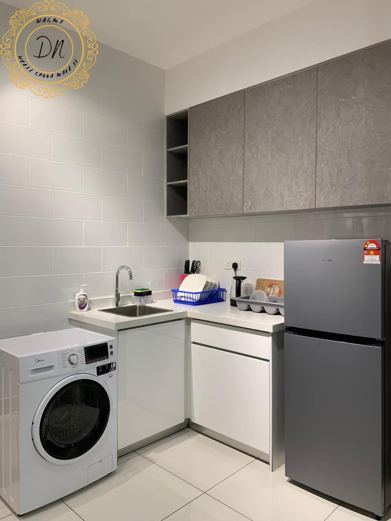 Arte MontKiara Cozy n Spacious 1BR 100mbps_Jacuzzi