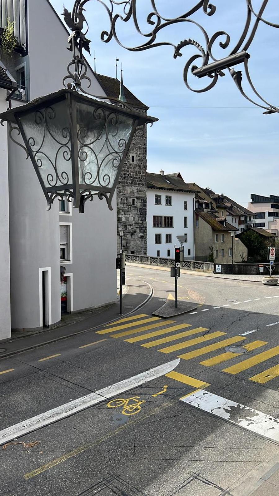 Blick auf Schwarzen Turm - Freihofapartments