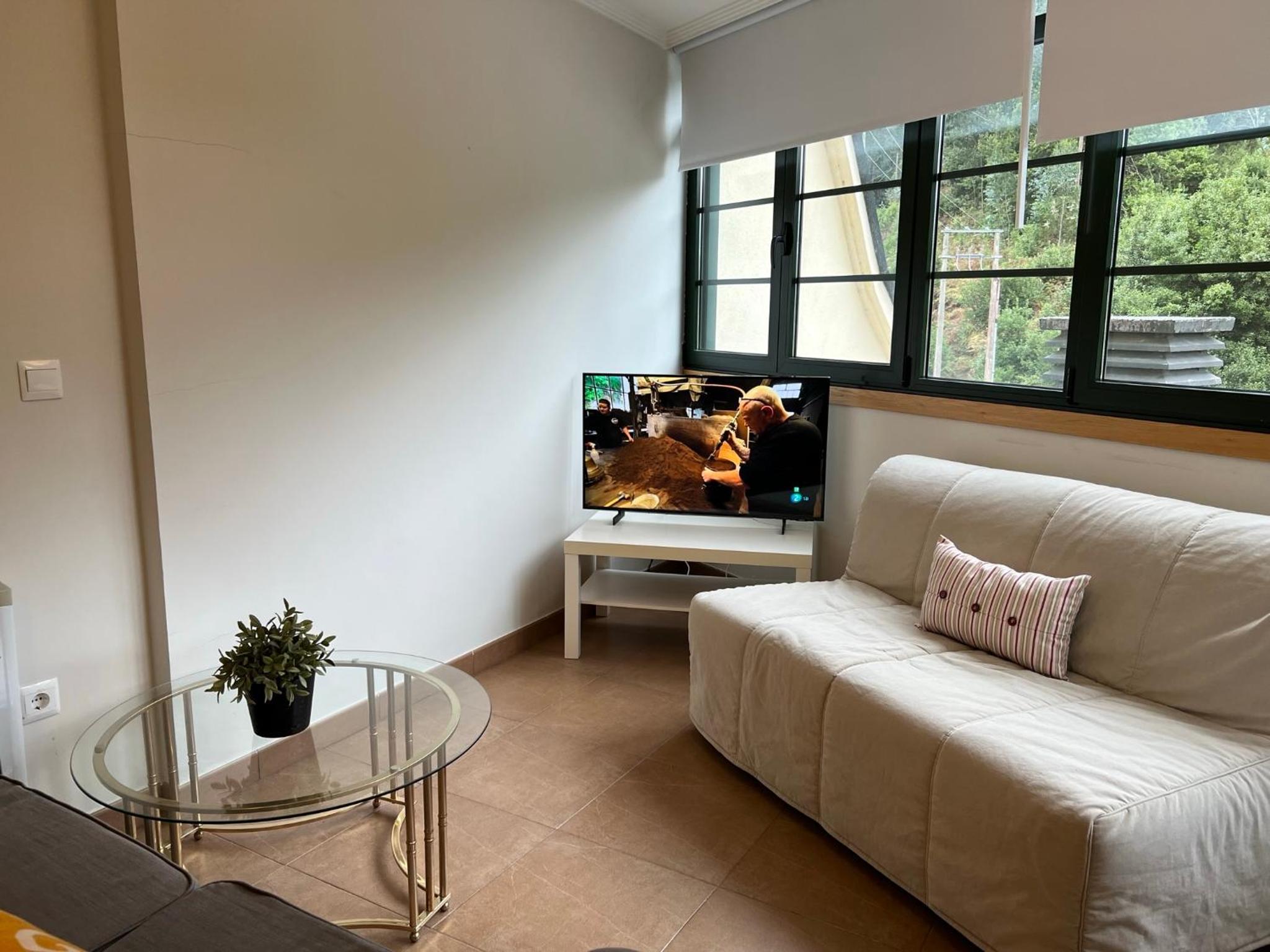 Apartamento en Porto do Barqueiro con terraza mirando al mar