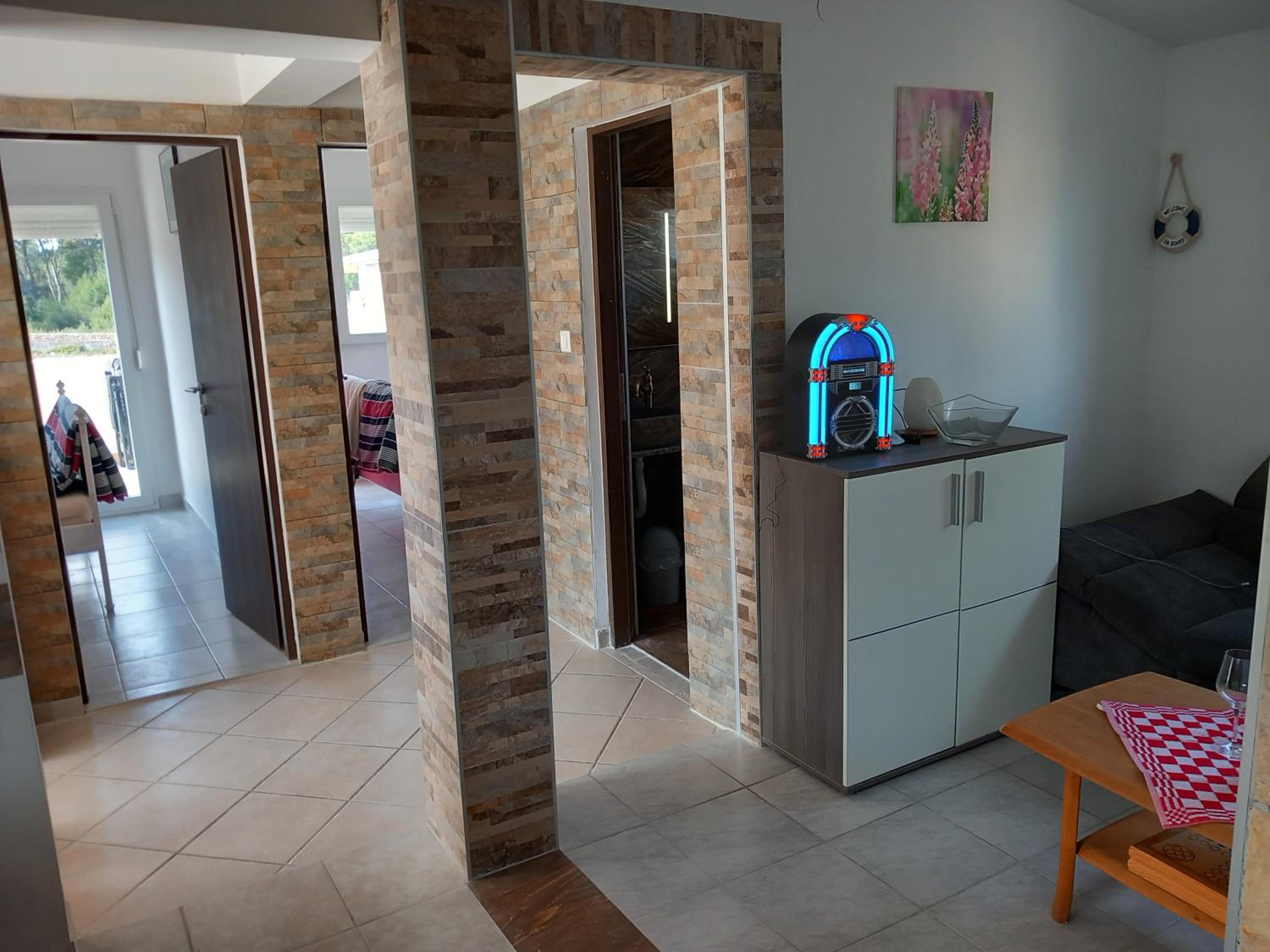 Familien Ferienhaus Vir Croatia 150m Strand Restaurant Einkaufen