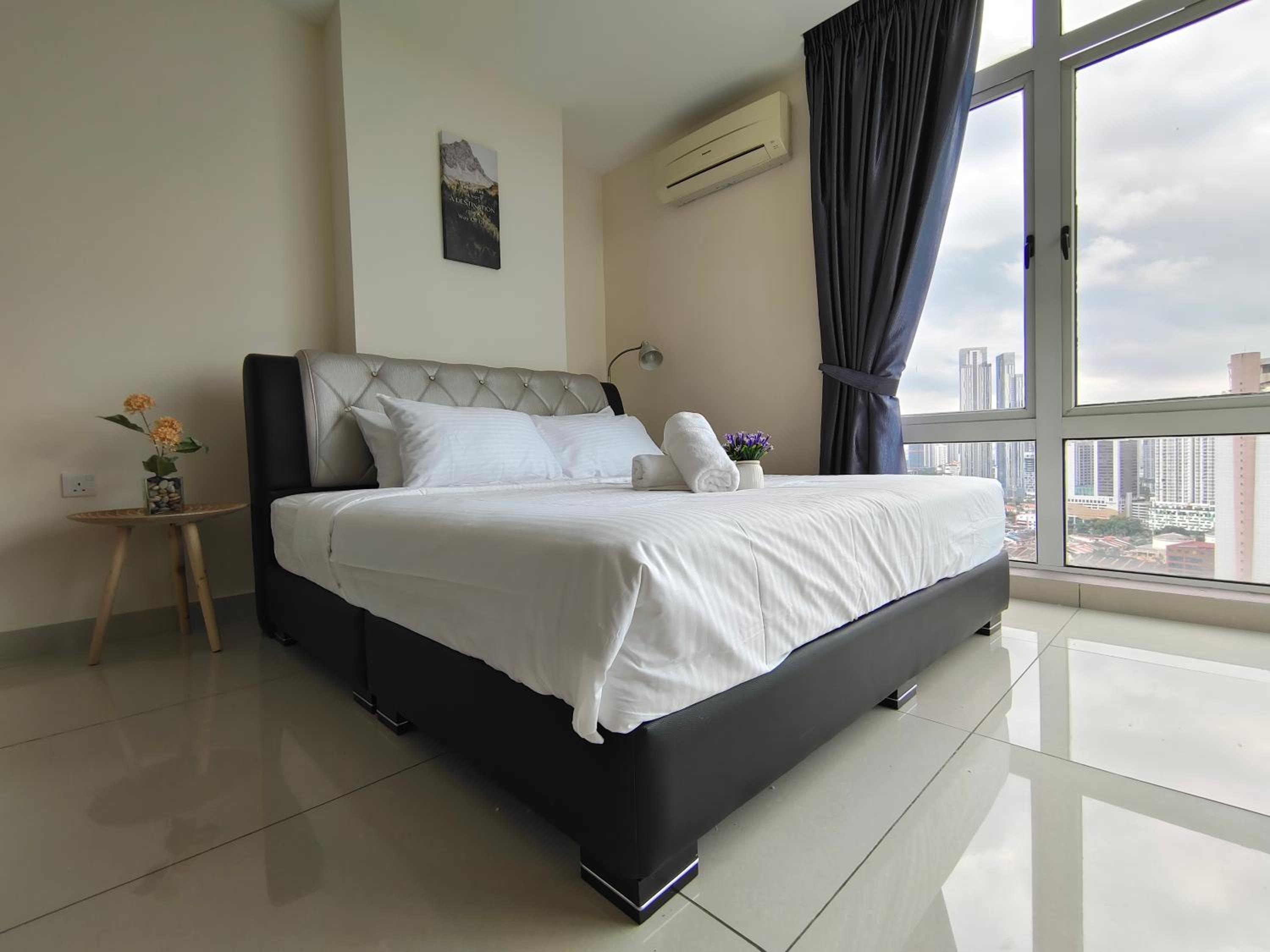KSL City Mall 3BR@7-8pax Private Lift & City view+WIFI
