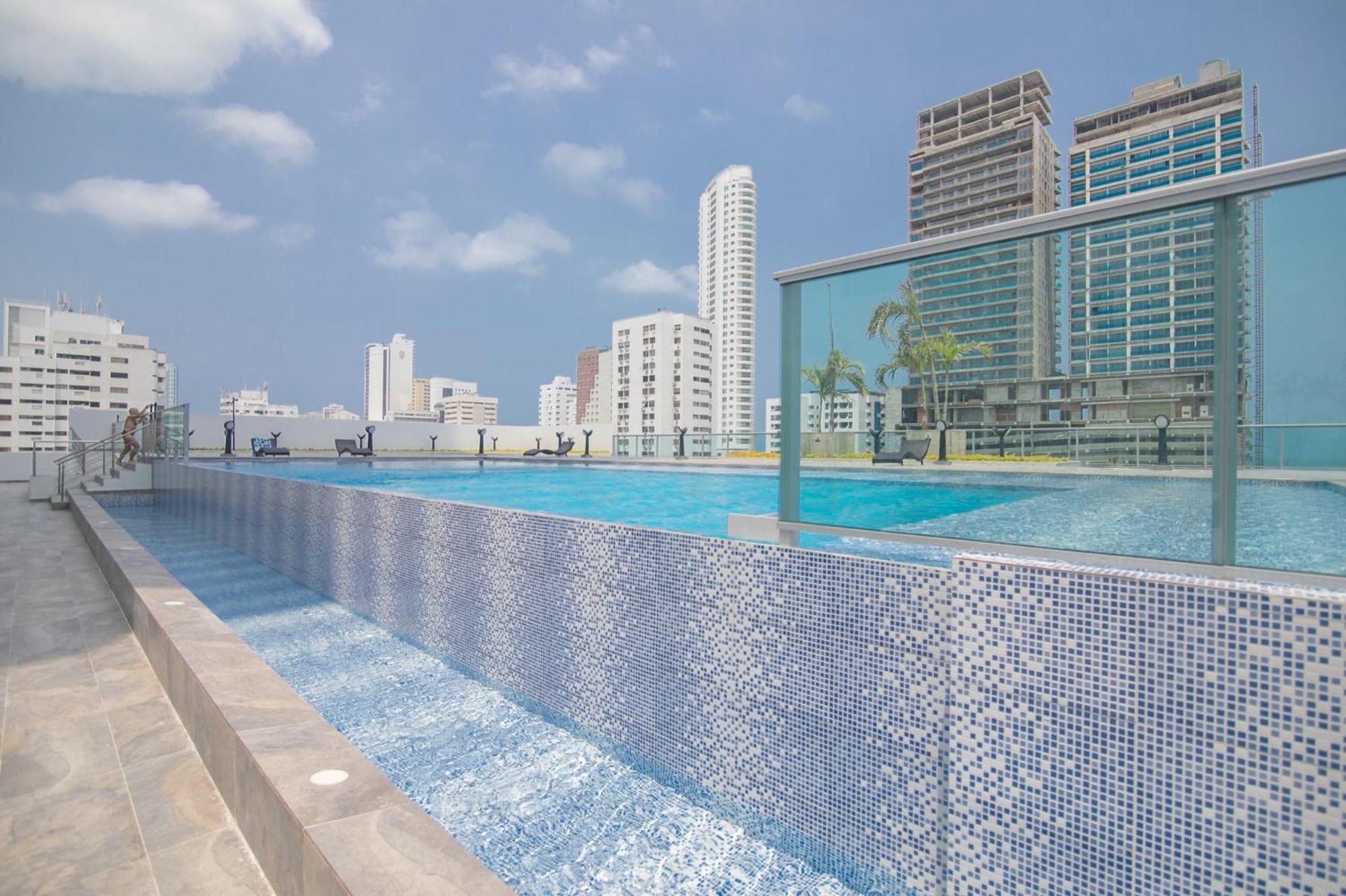 Great apartment in Bocagrande with sunset & beach view