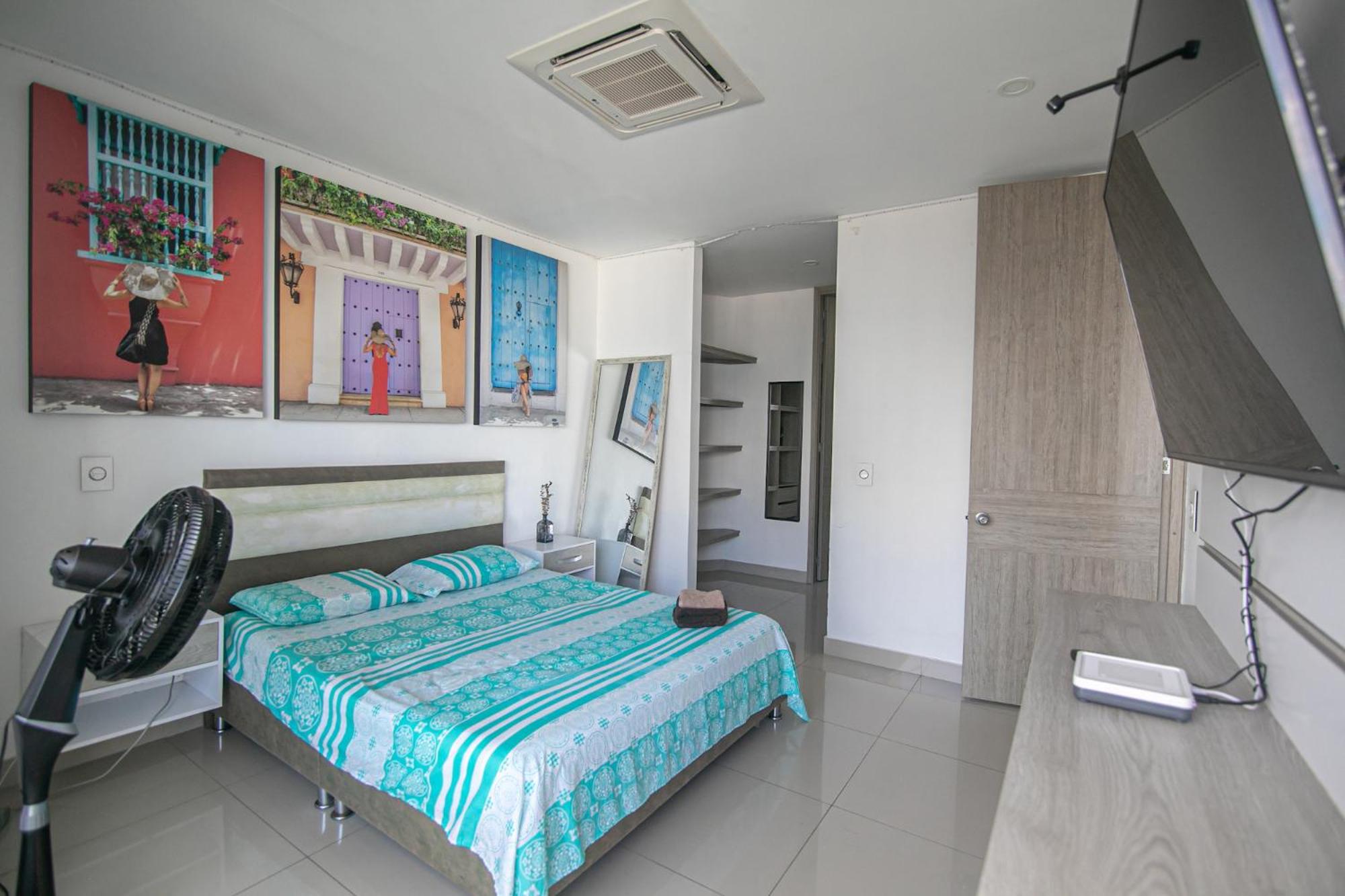 Great apartment in Bocagrande with sunset & beach view