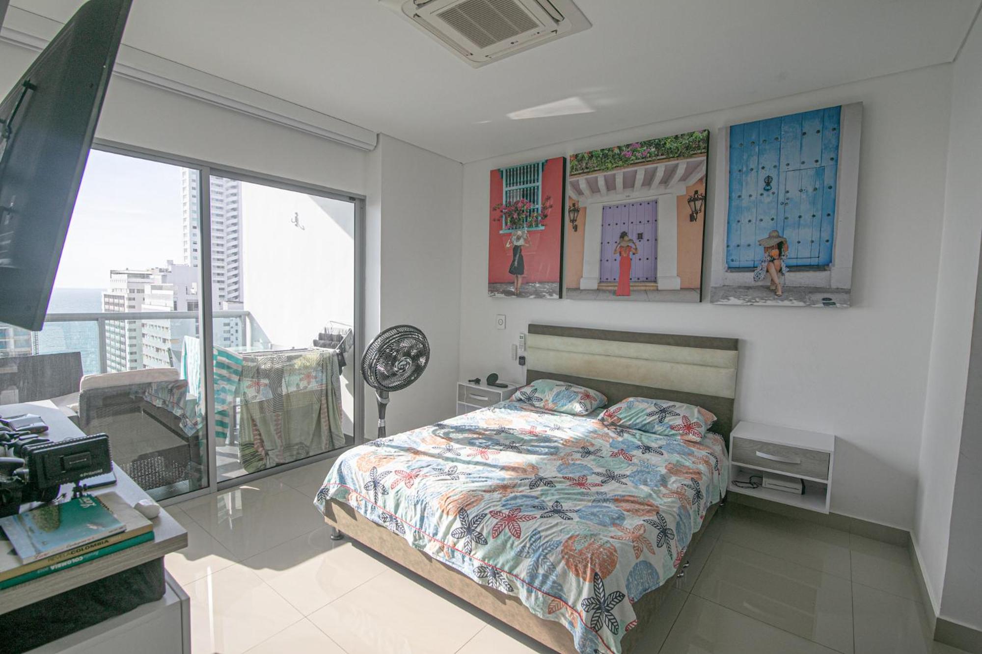 Great apartment in Bocagrande with sunset & beach view