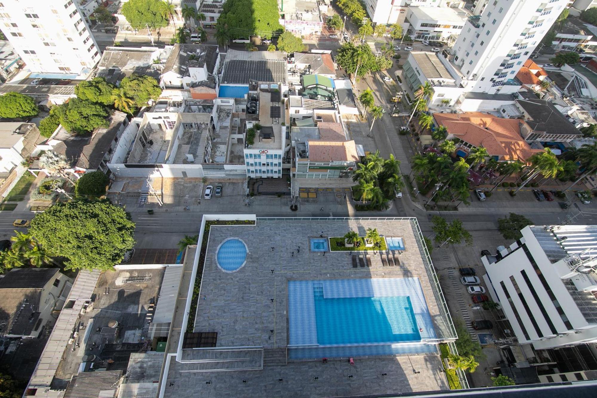 Great apartment in Bocagrande with sunset & beach view