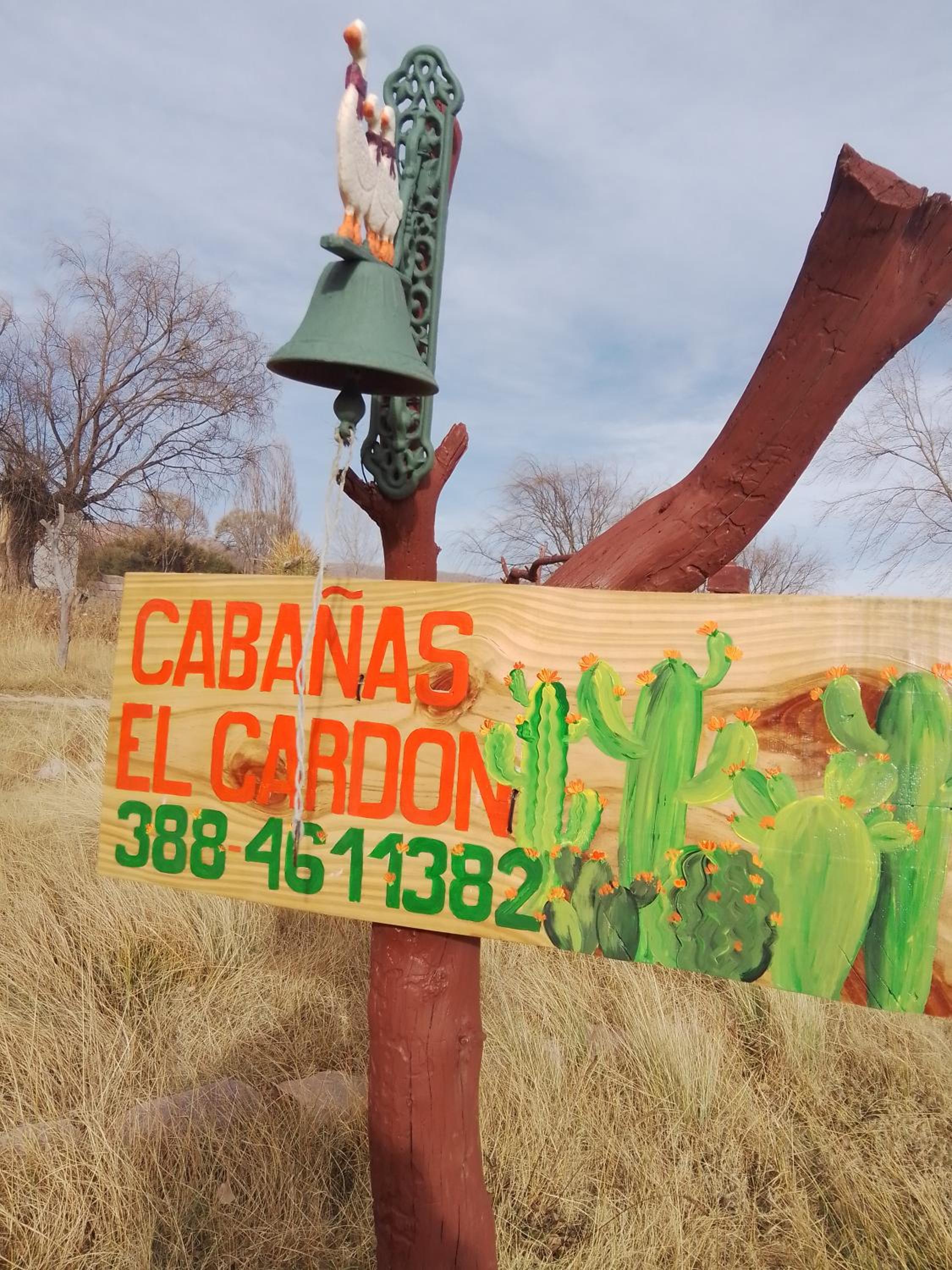 Cabaña El Cardón,casita en el campo quebradeño