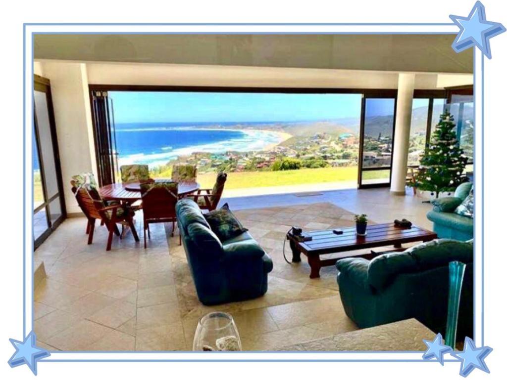Garden Route spectacular view over Indian Ocean