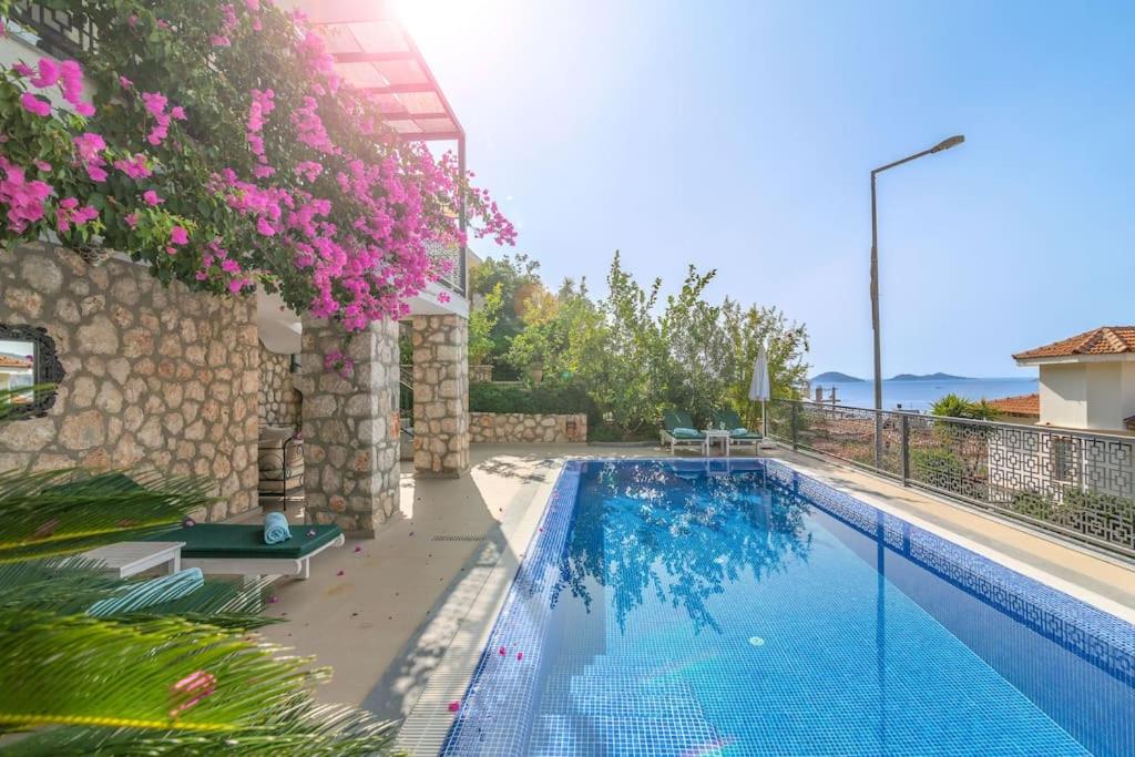 Stunning Villa in Kalkan With Pool and Sea Vistas view 4