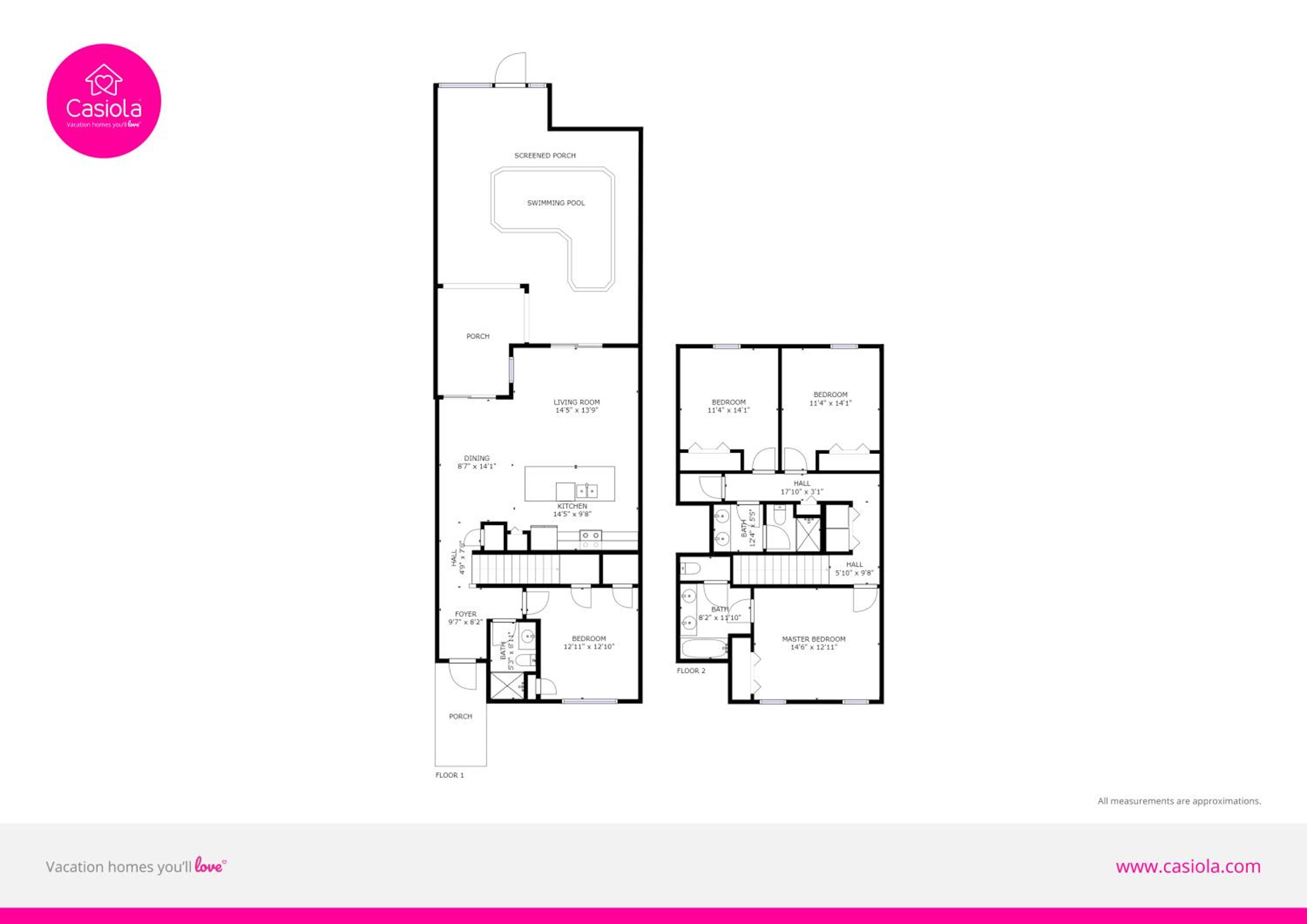 Modern Townhome wPrivate Pool FREE Water Park view 5