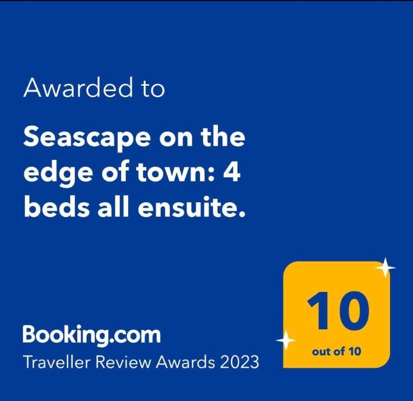 Seascape on the edge of town: 4 beds all ensuite. view 2