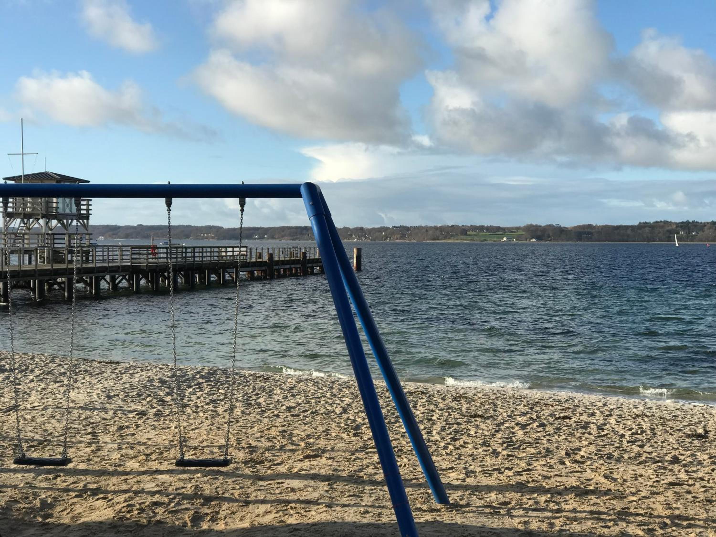 Weitblick - mit Strandkorb, mehr Meer geht nicht