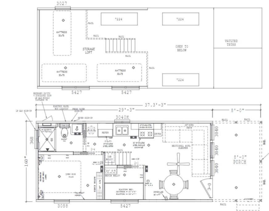 037 Tiny Home nr Grand Canyon South Rim Sleeps 8