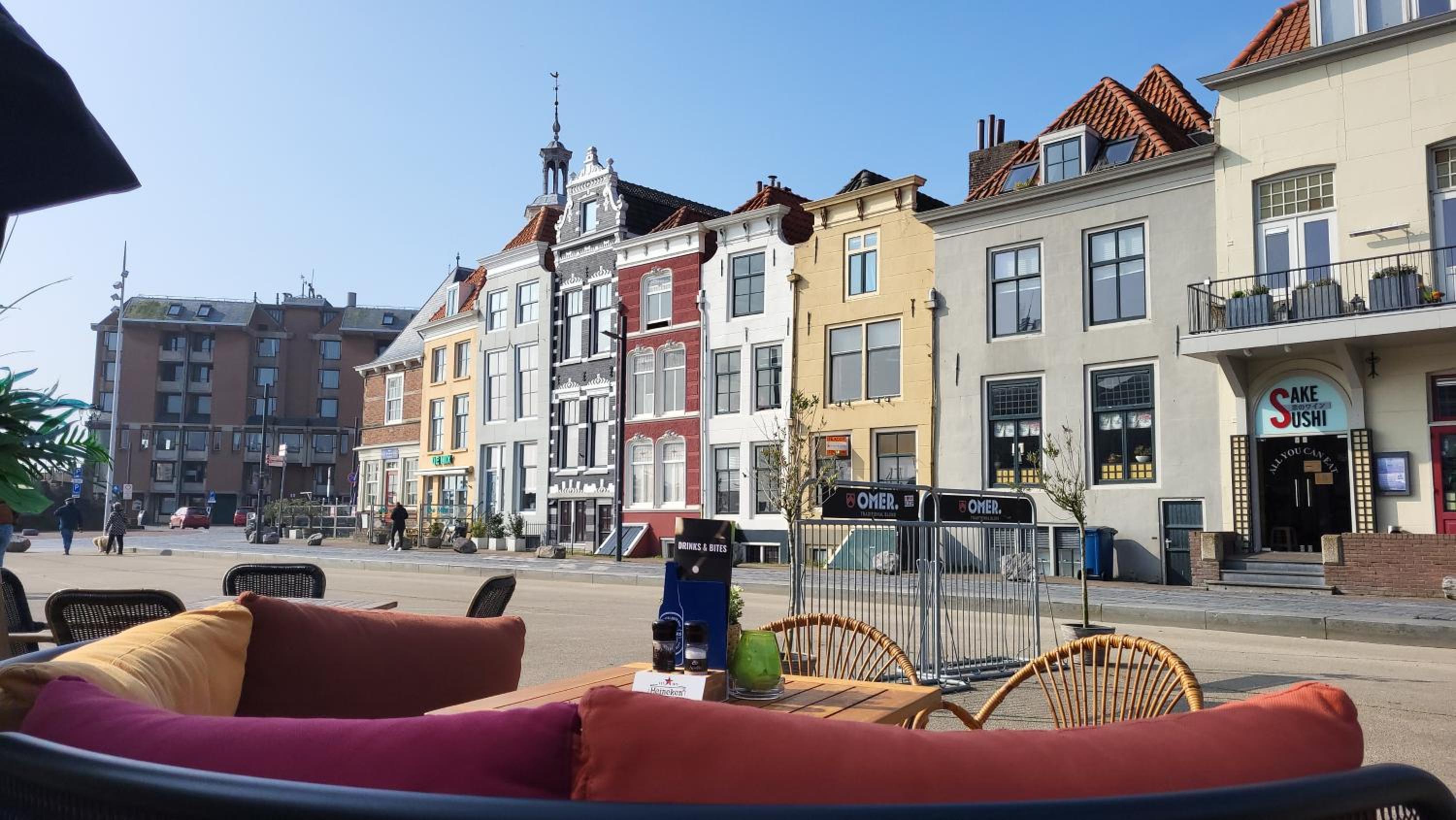 Rijksmonument Havenzicht, met zeezicht, ligging direct aan zee en centrum