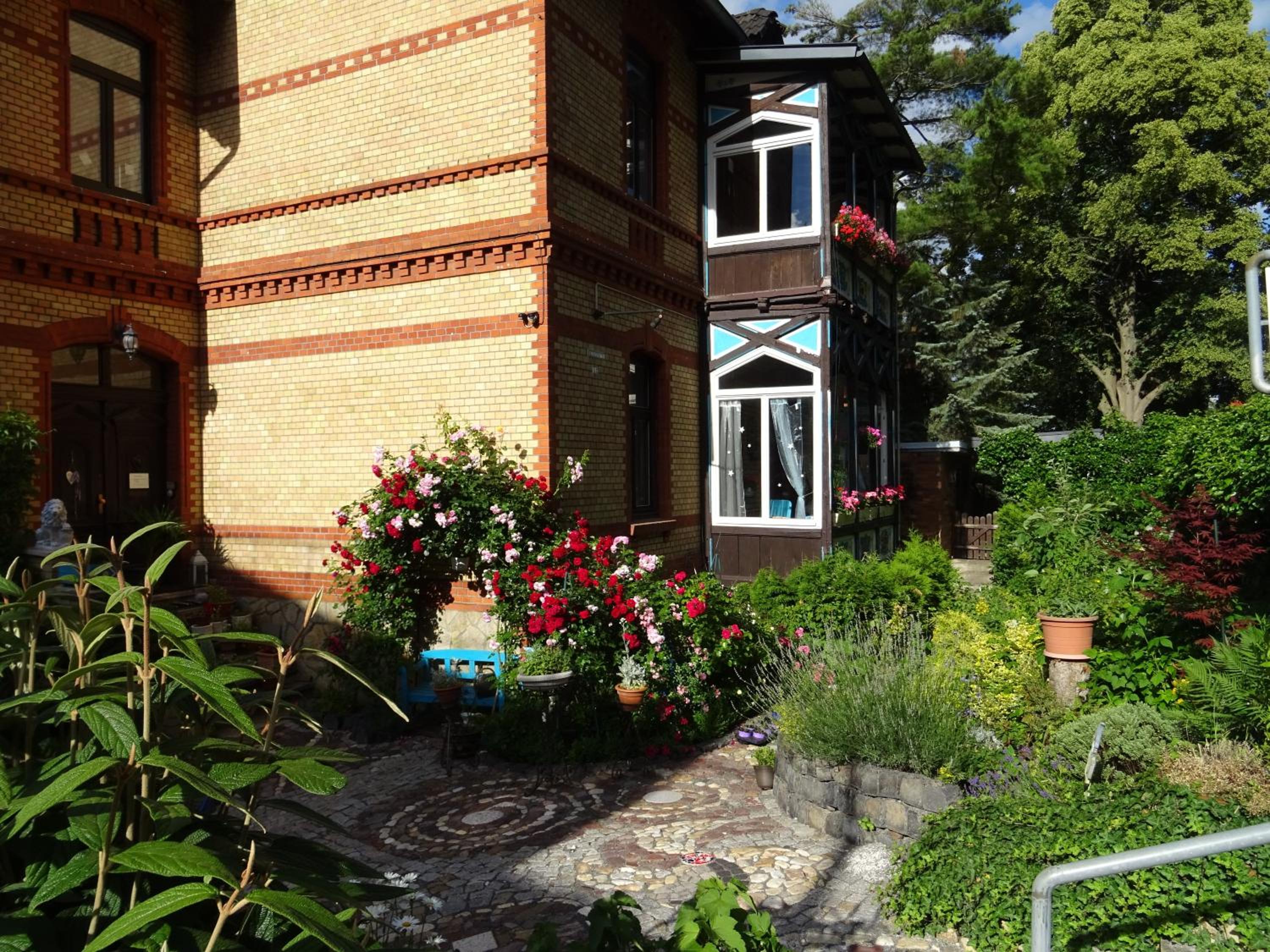 Villa Imperia, Museums-Hotel, Treppensteigen