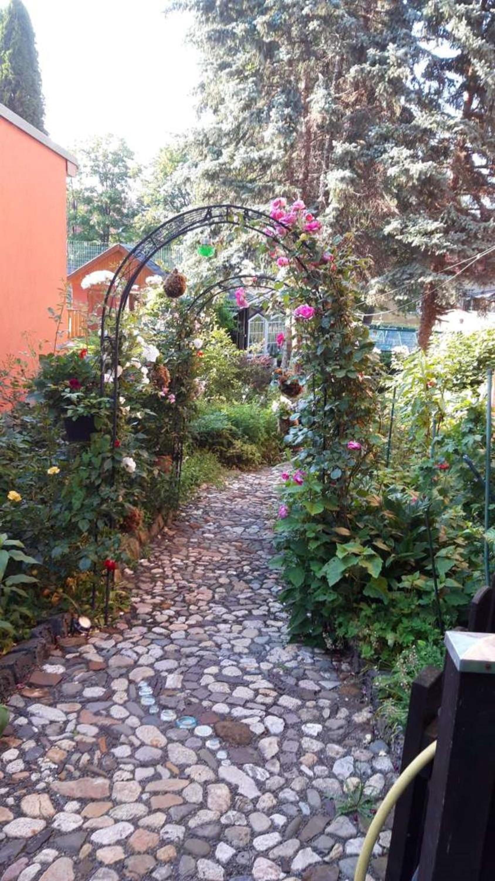 Villa Imperia, Museums-Hotel, Treppensteigen