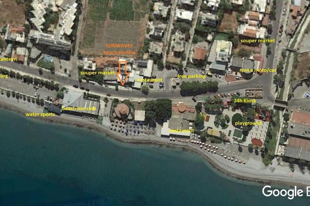 Sunwaves Beach studio I en Ialyssos — other