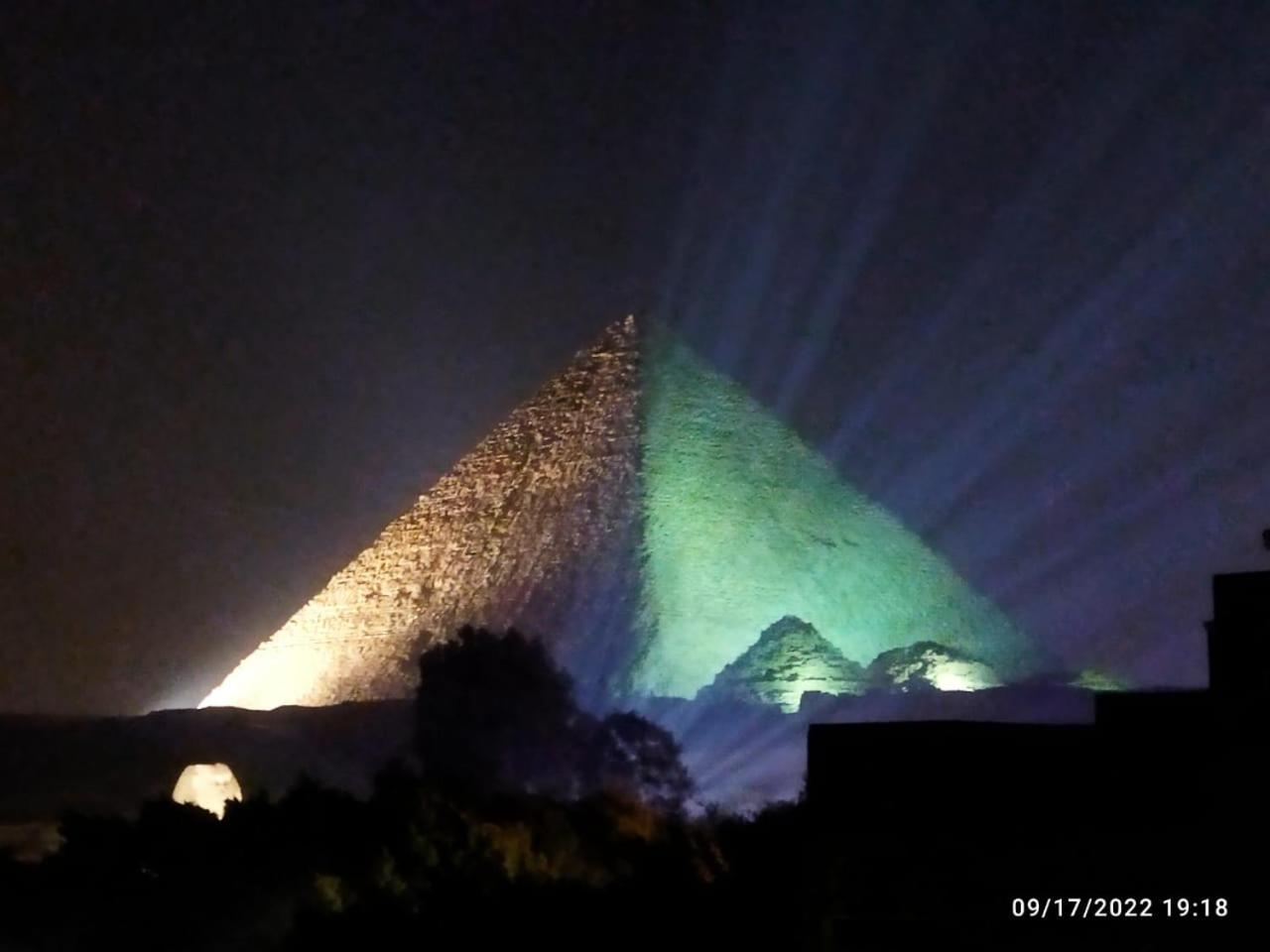 Anubis kingdom pyramids view