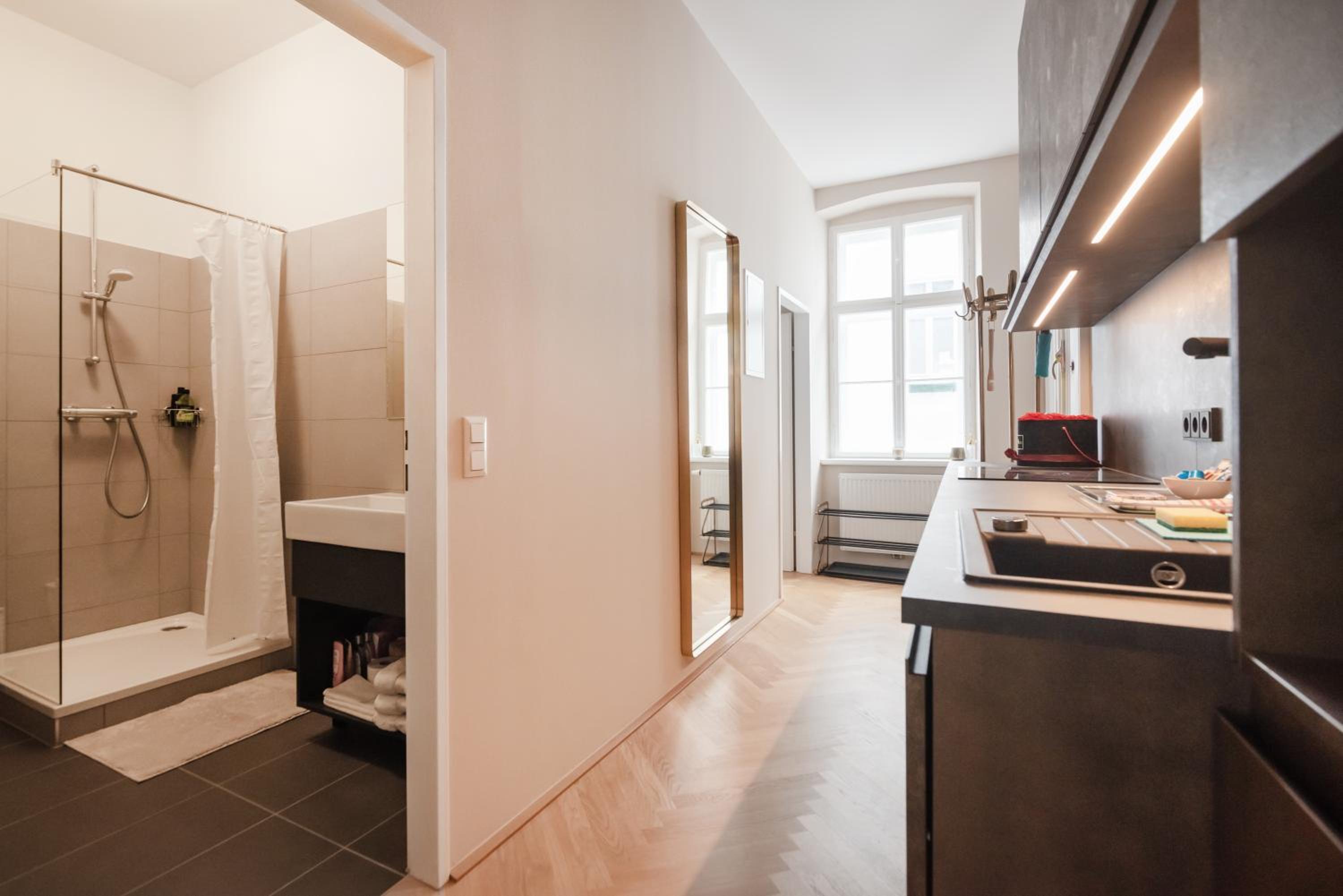 Hochwertiges Apartment mit direkter Anbindung zum Zentrum in hippen Viertel
