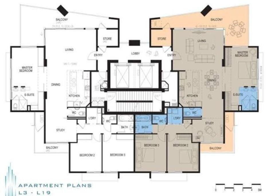 ZEN Crown Towers 3-BR Luxury Pad