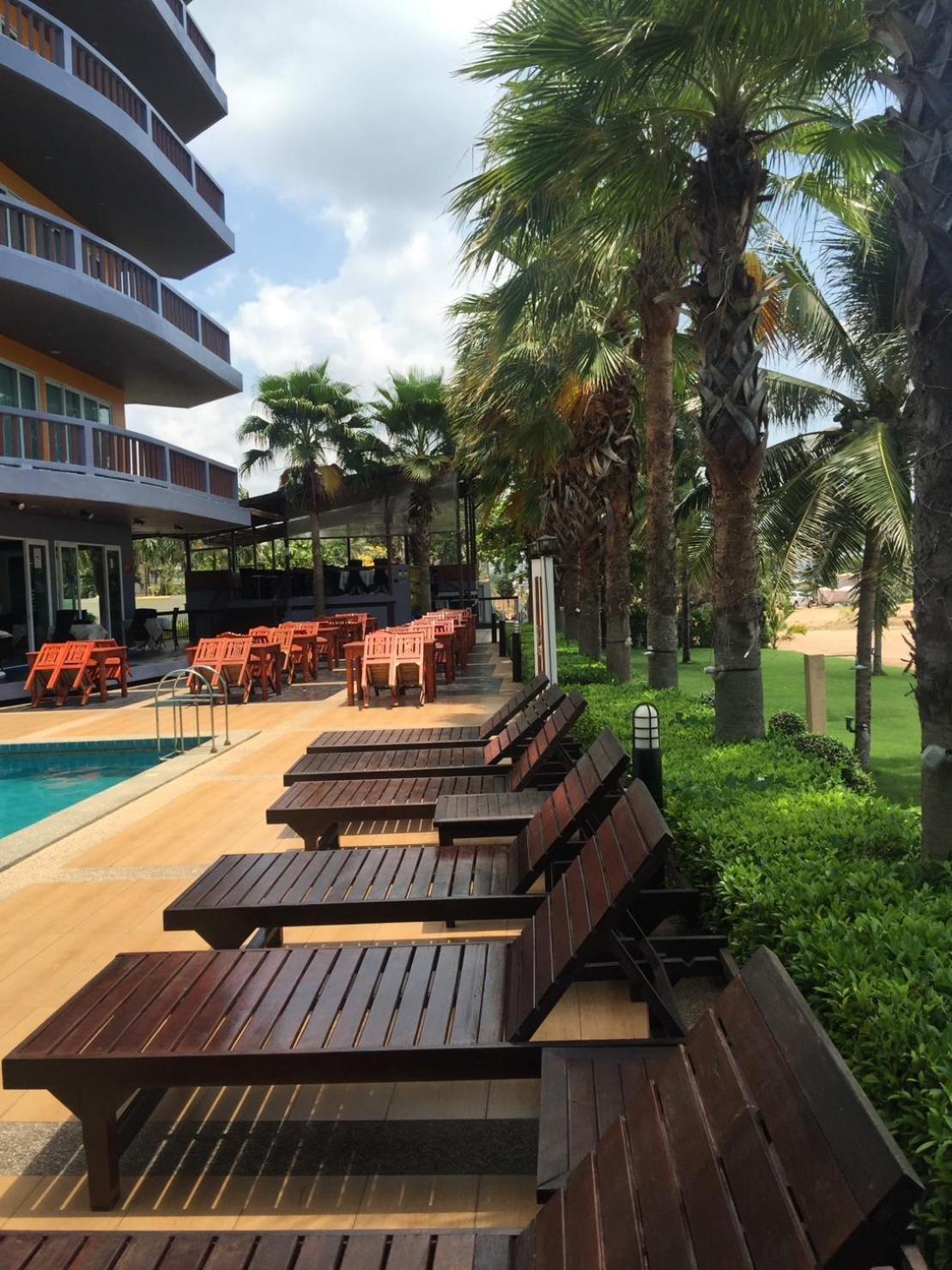 outdoor BBQ area