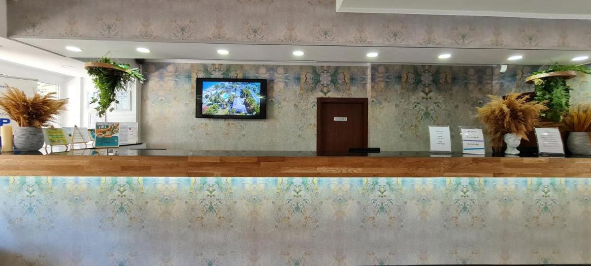 hotel reception