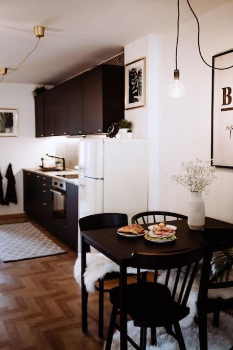 Loft apartment with balcony in centre