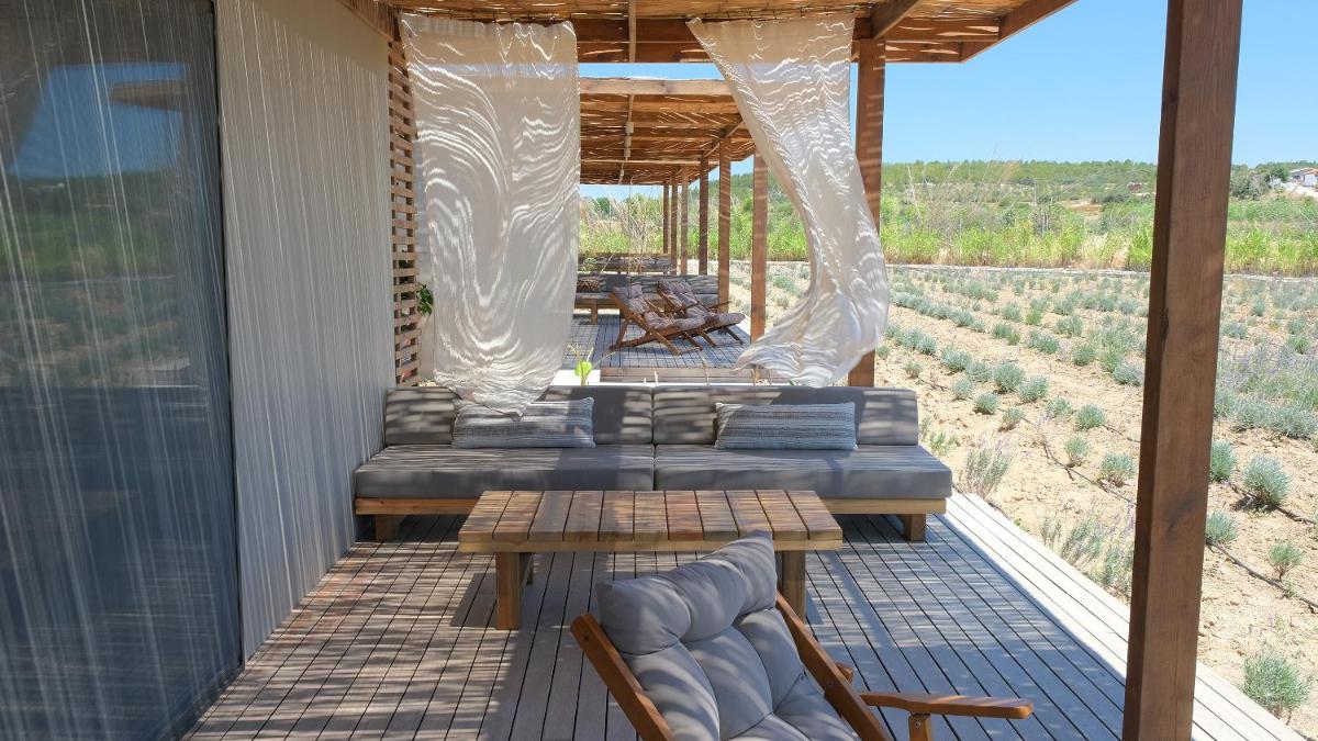 outdoor BBQ area