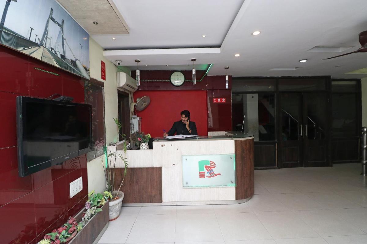 hotel reception