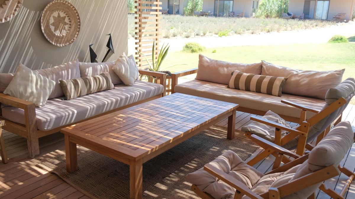 outdoor BBQ area