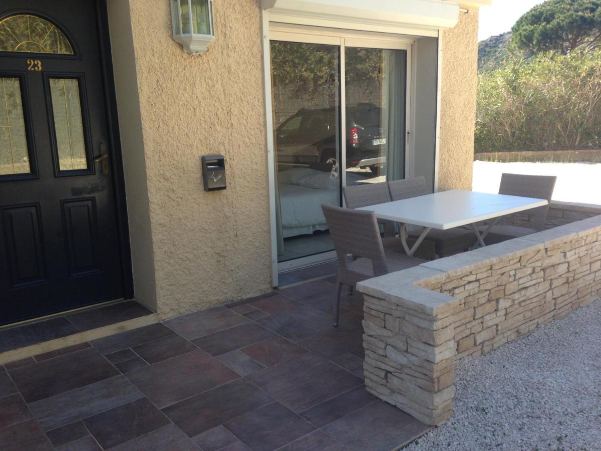 outdoor BBQ area