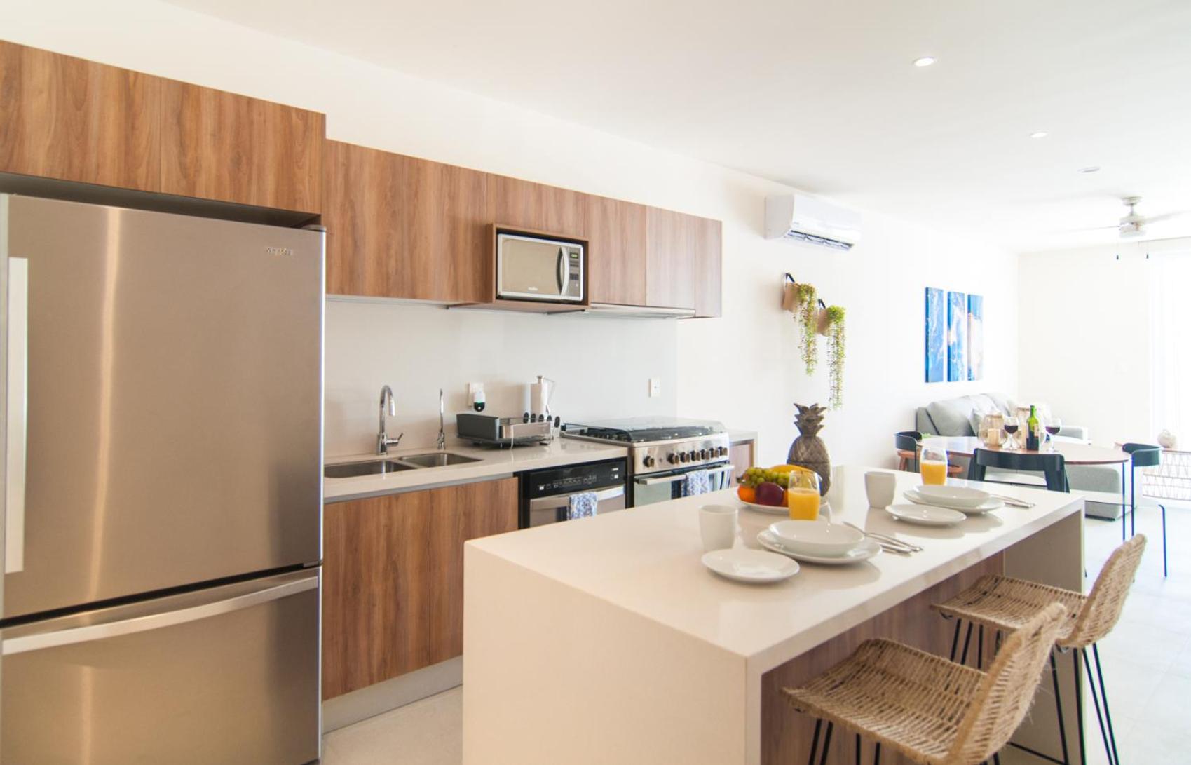 Ground level Garden condo at Akumal south by TAO Santamar