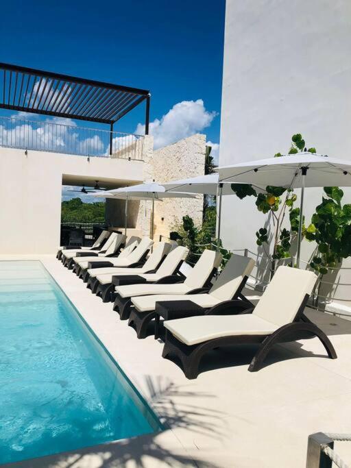 Ground level Garden condo at Akumal south by TAO Santamar