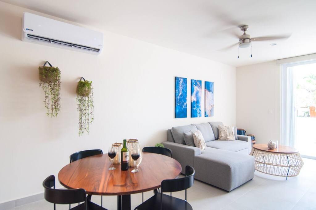 Ground level Garden condo at Akumal south by TAO Santamar
